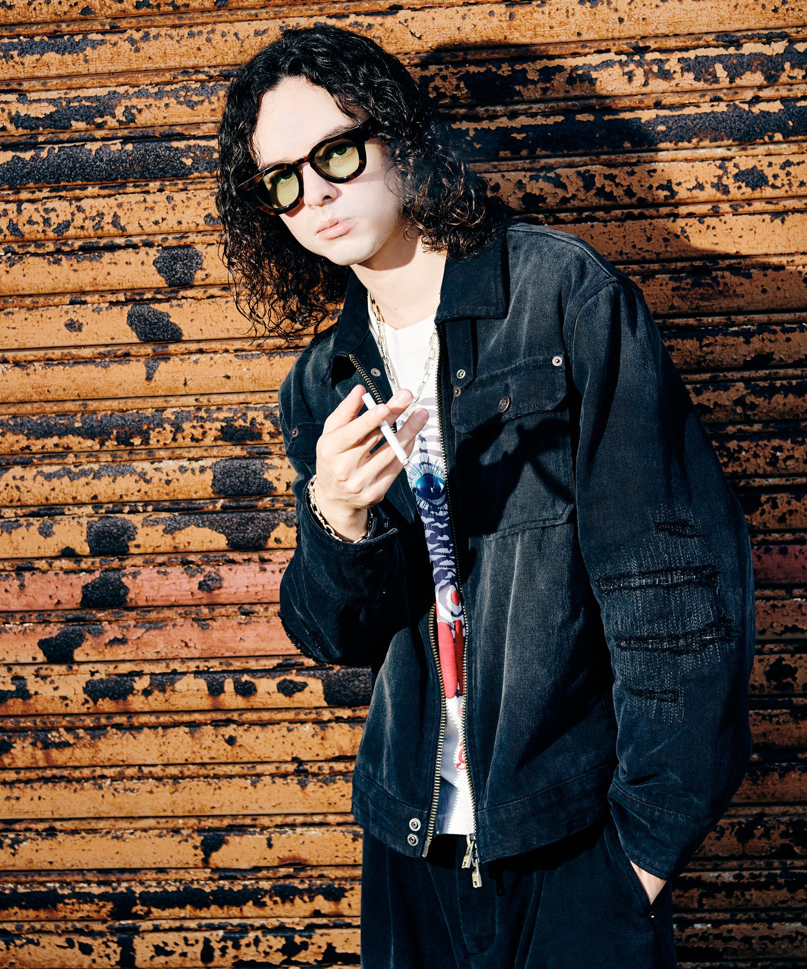 H:175 / C:83 / W:66 / H:87 着用サイズ:L