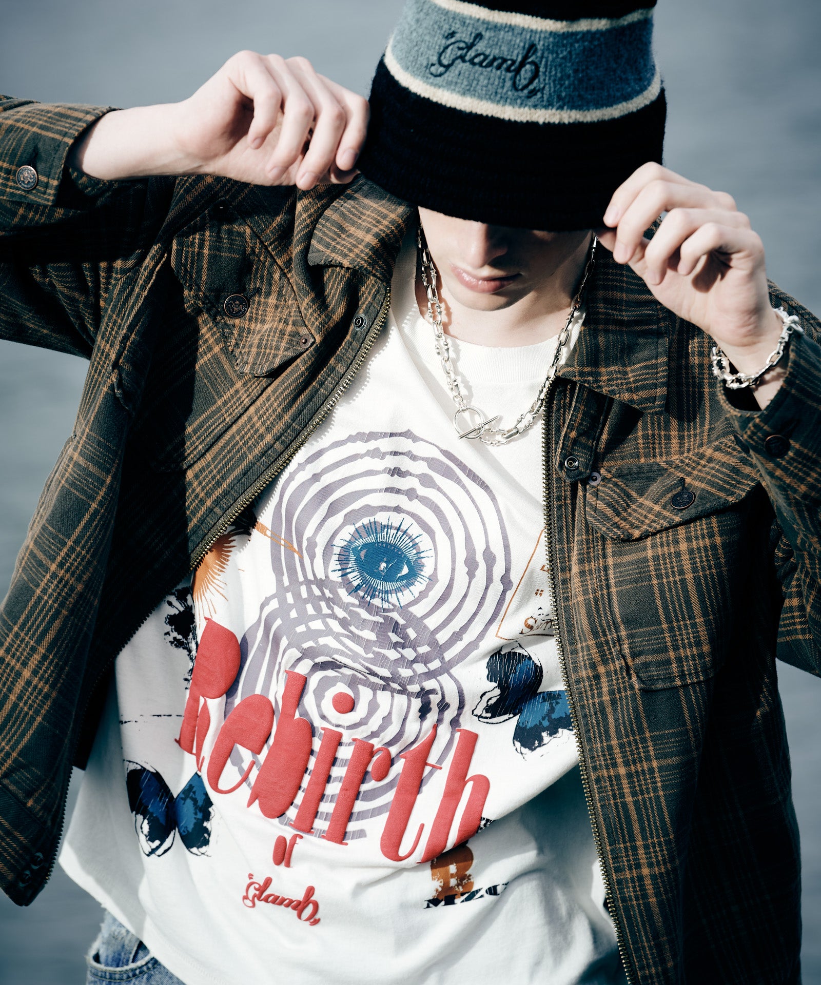 H:186 / C:89 / W:71 / H:92 着用サイズ:L