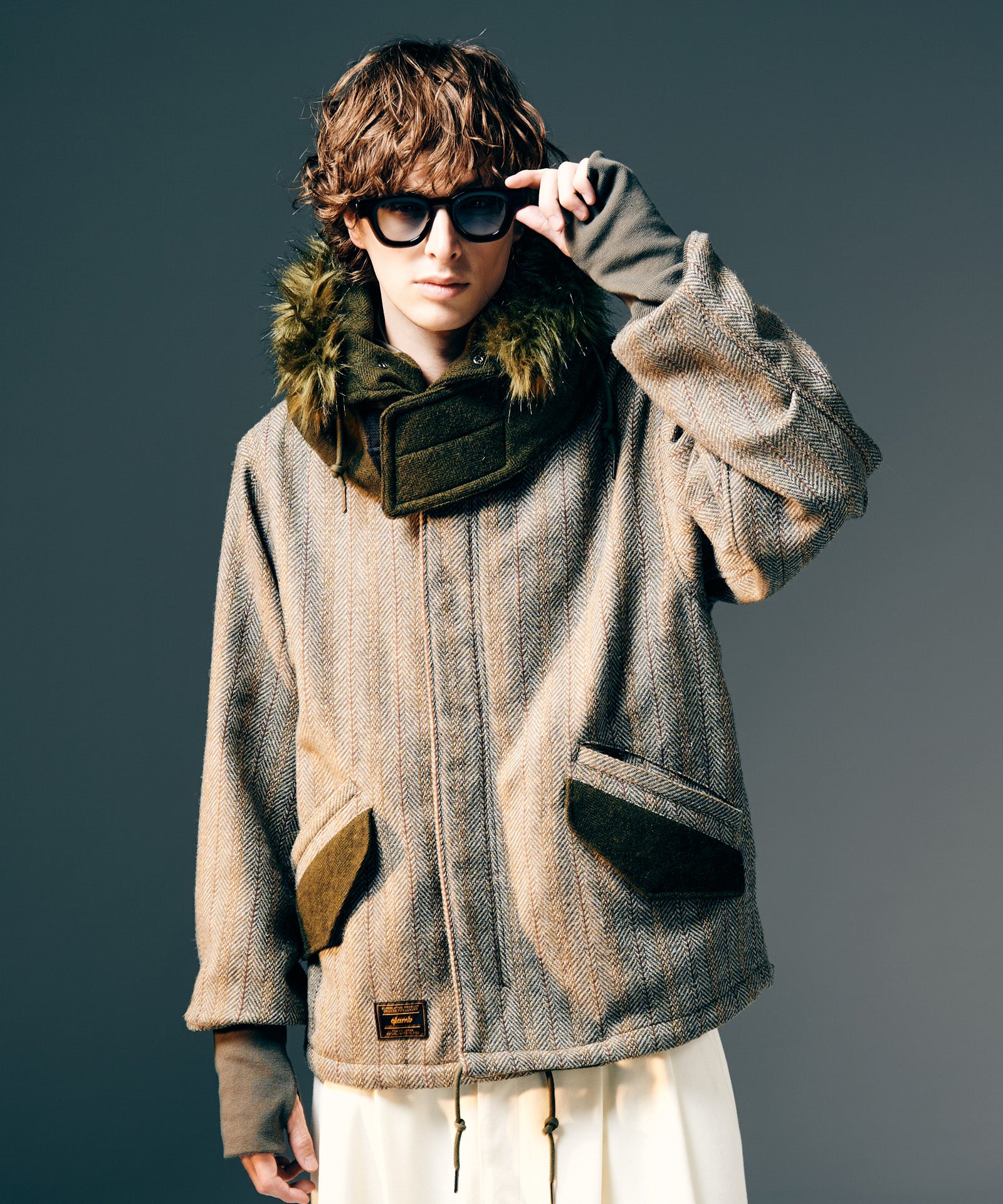 H:186 / C:89 / W:71 / H:92 着用サイズ:M