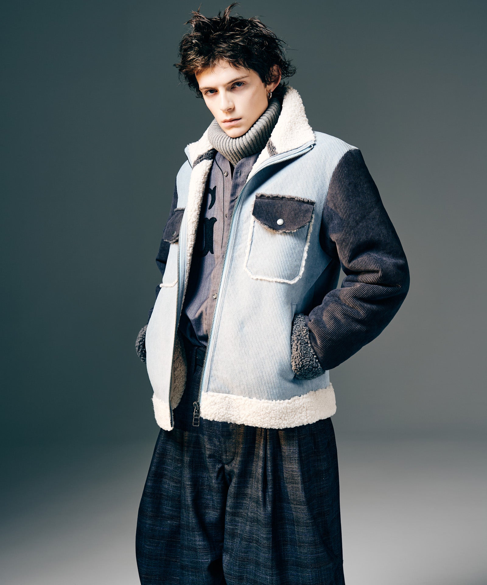 H:175 / C:82 / W:64 / H:83 着用サイズ:M