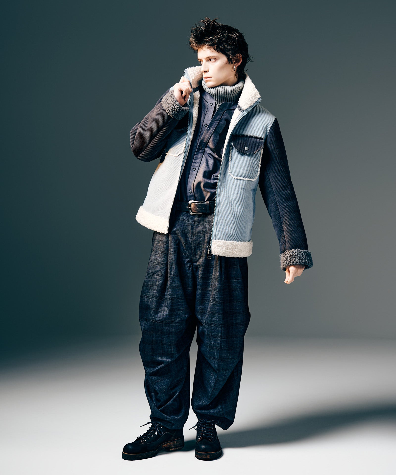 H:175 / C:82 / W:64 / H:83 着用サイズ:M