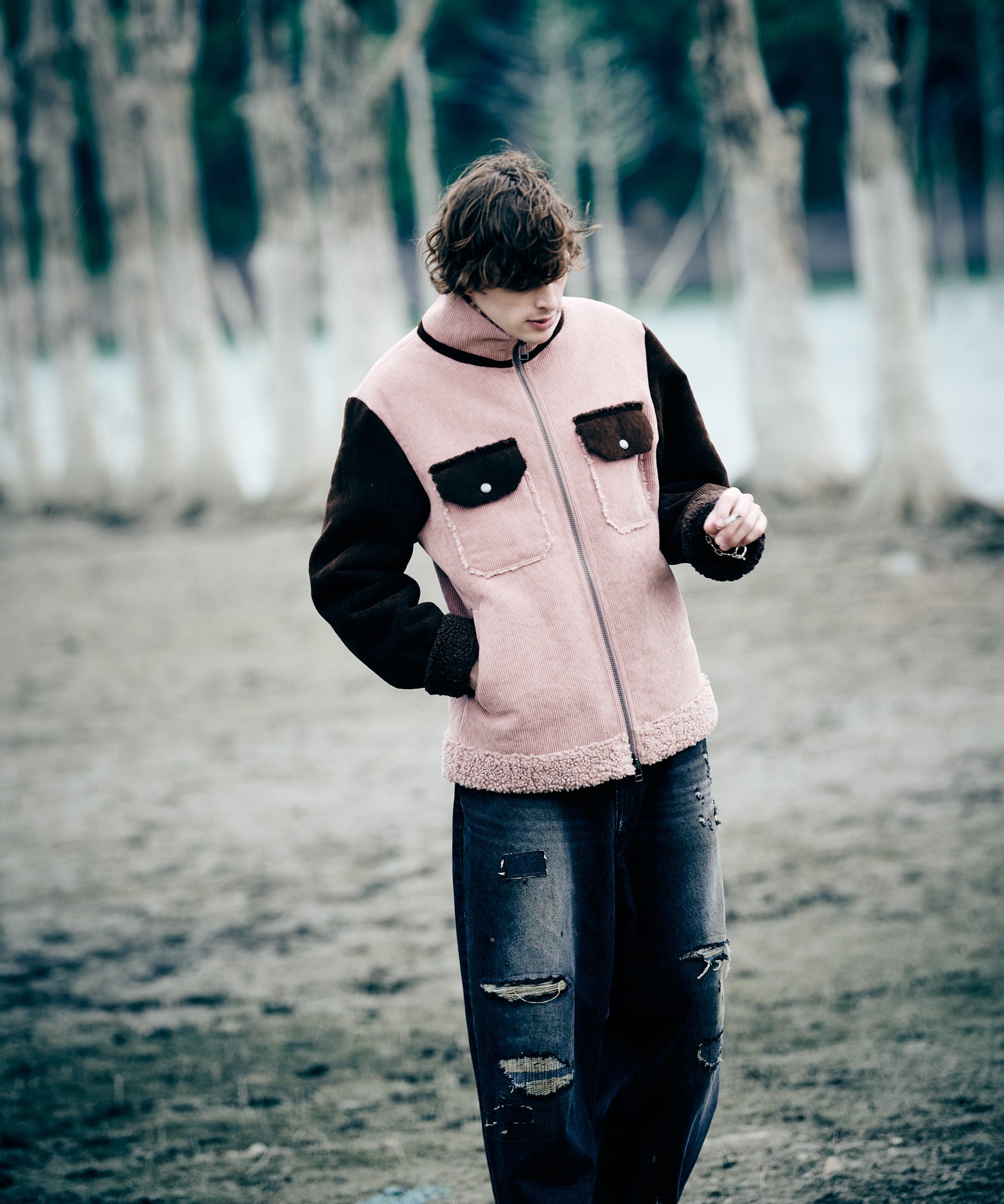 H:186 / C:89 / W:71 / H:92 着用サイズ:L