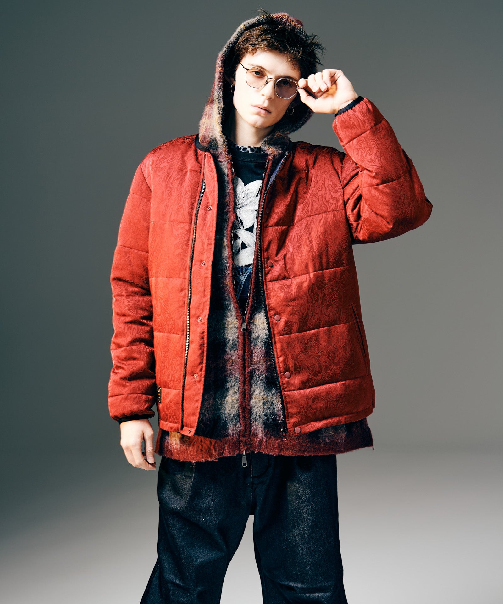 H:175 / C:82 / W:64 / H:83 着用サイズ:L