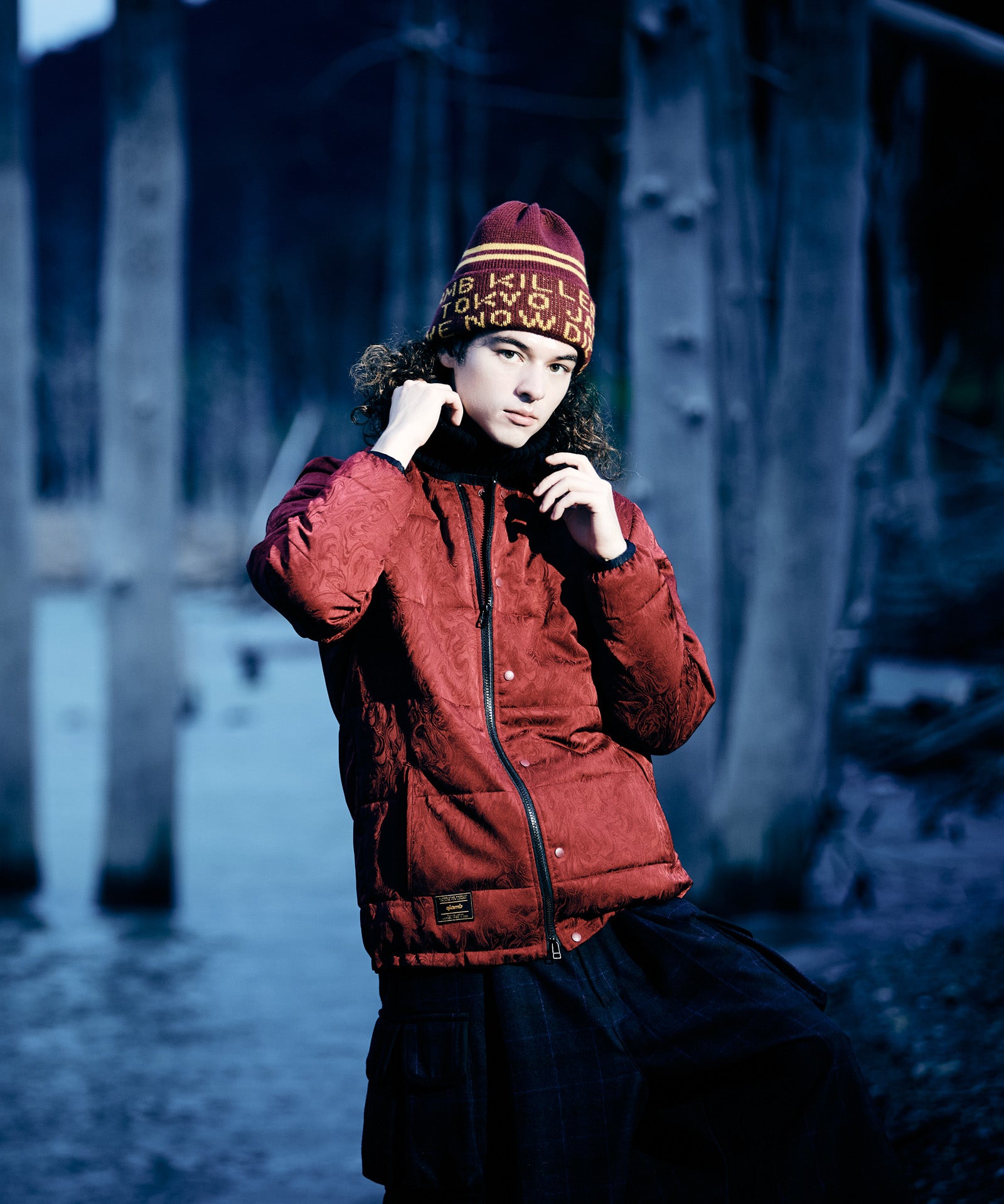 H:175 / C:83 / W:66 / H:87 着用サイズ:L