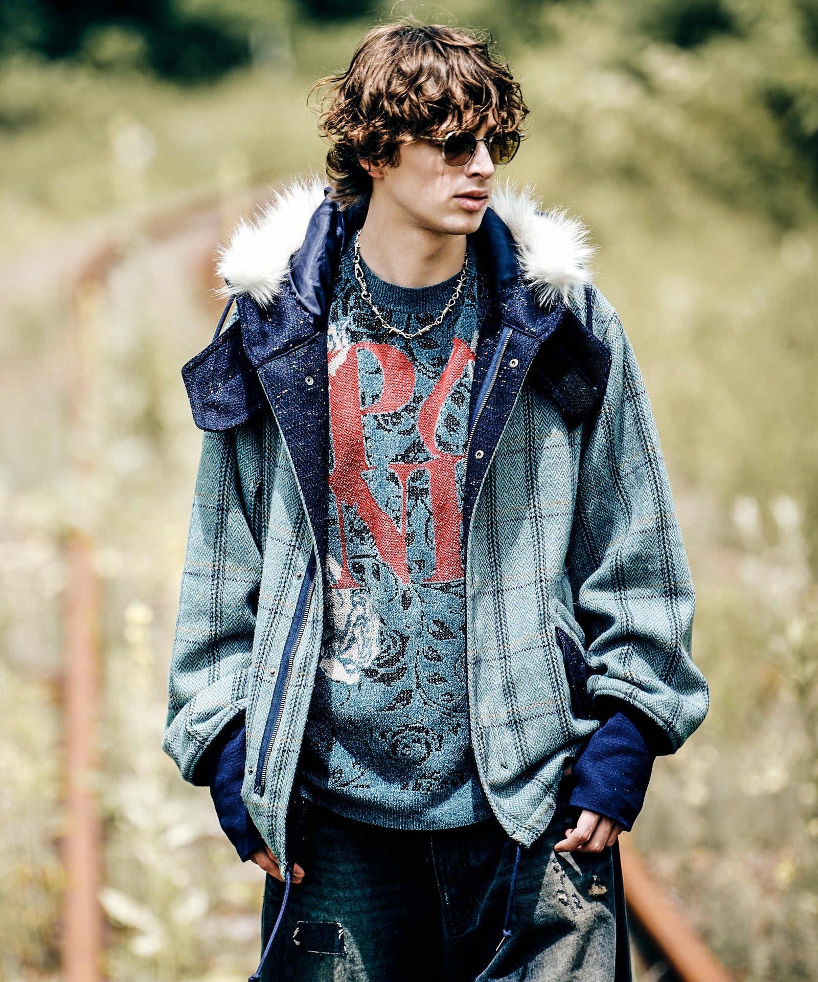 H:186 / C:89 / W:71 / H:92 着用サイズ:L