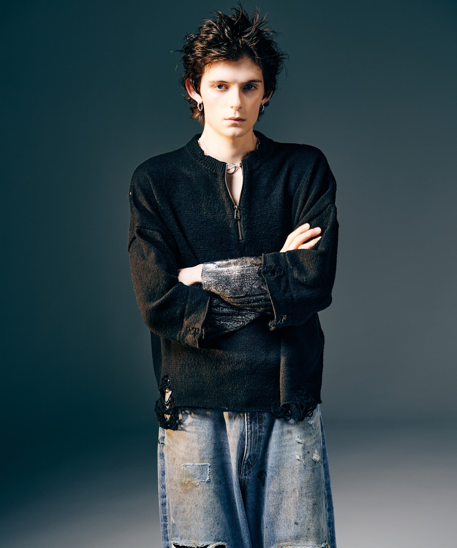 H:175 / C:82 / W:64 / H:83 着用サイズ:M