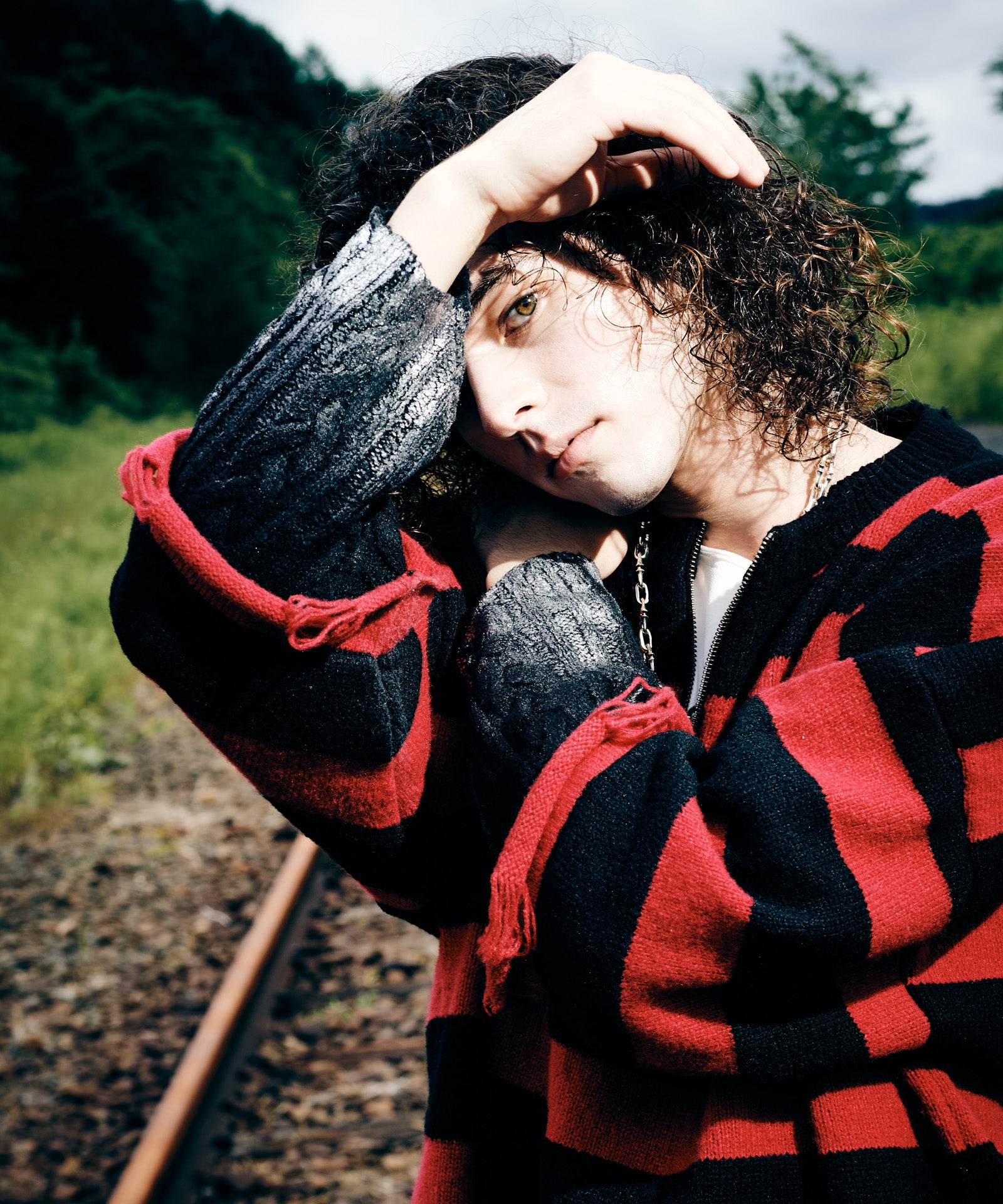 H:175 / C:83 / W:66 / H:87 着用サイズ:L