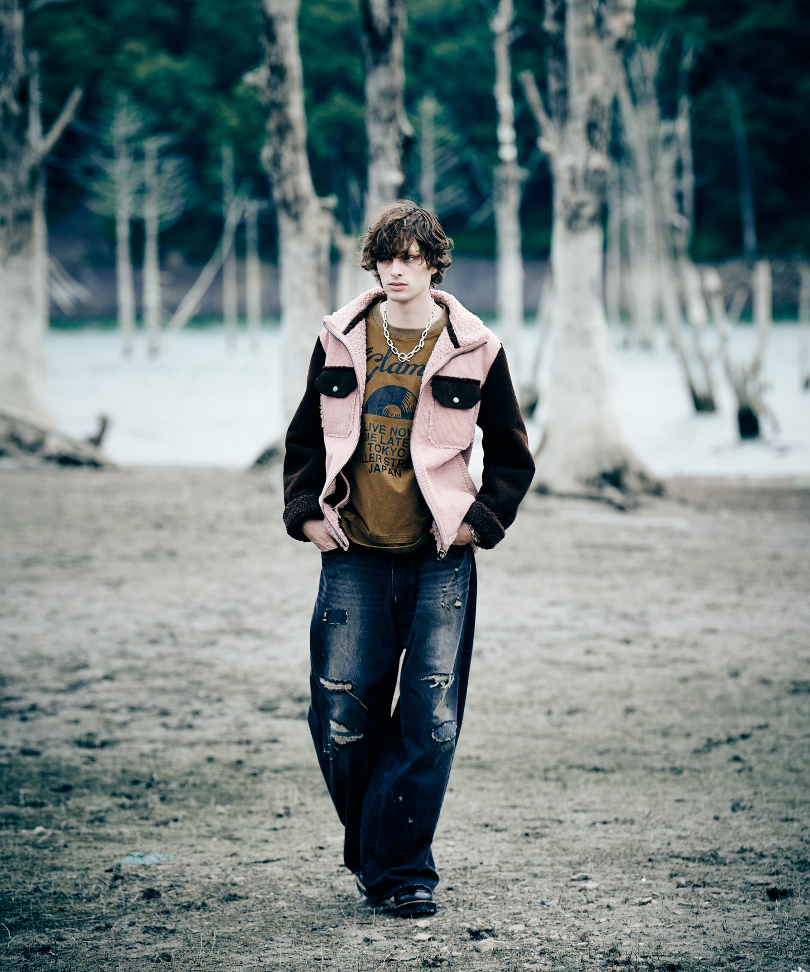 H:186 / C:89 / W:71 / H:92 着用サイズ:L