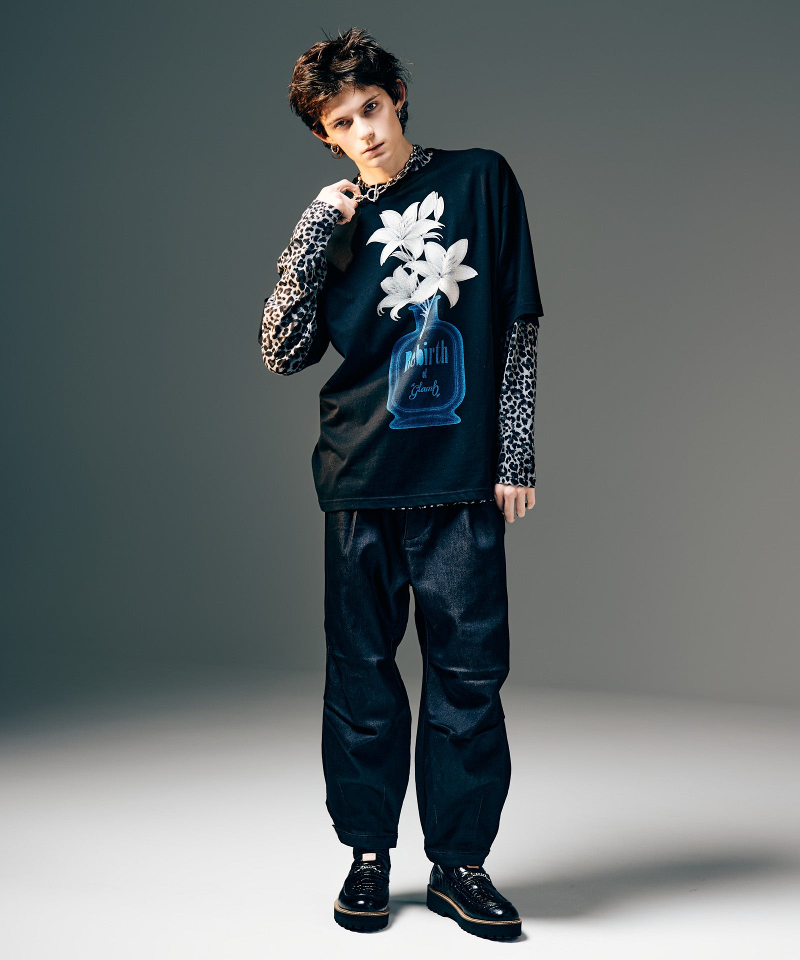 H:175 / C:82 / W:64 / H:83 着用サイズ:L