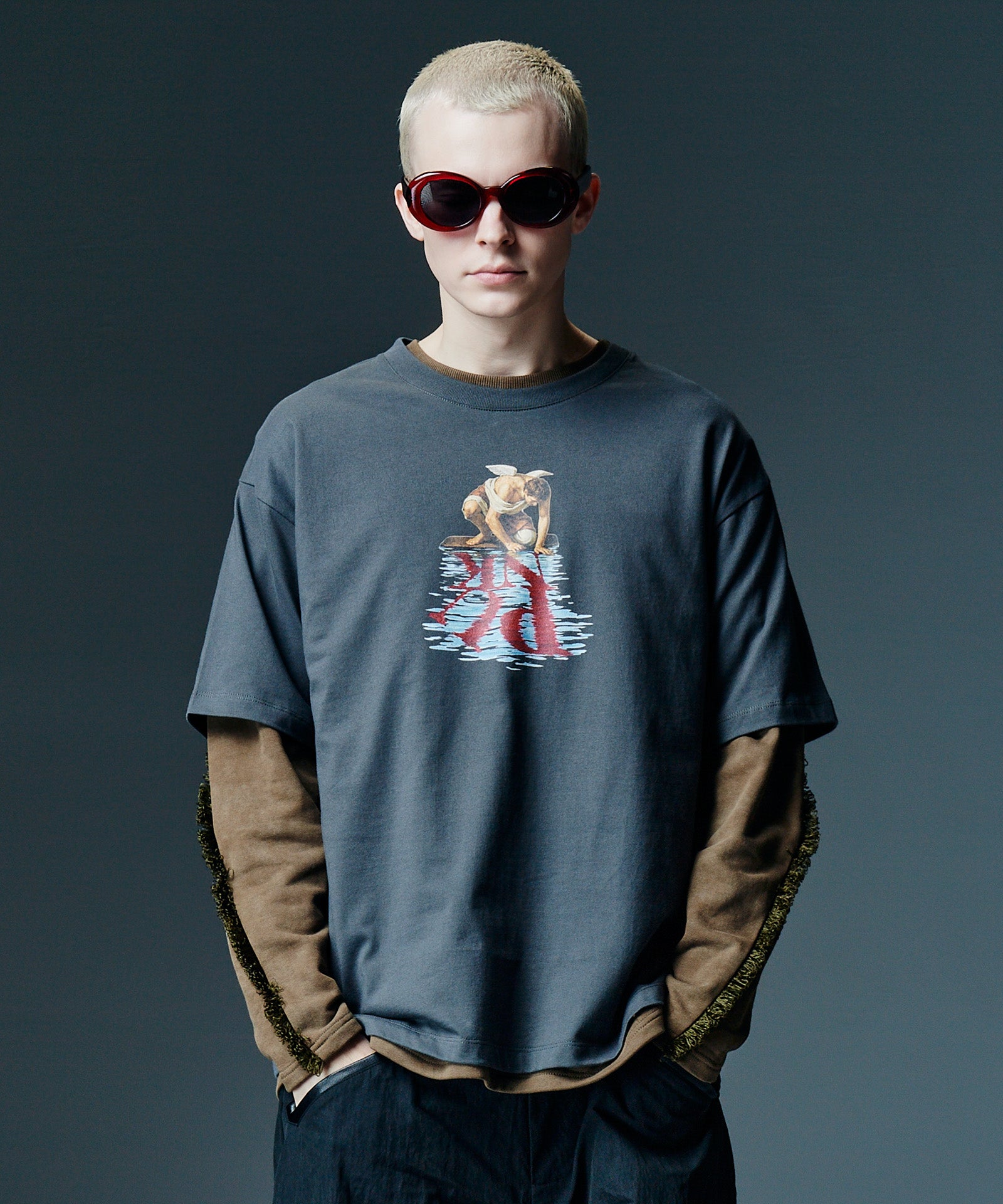 H:182 / C:83 / W:68 / H:90 着用サイズ : M