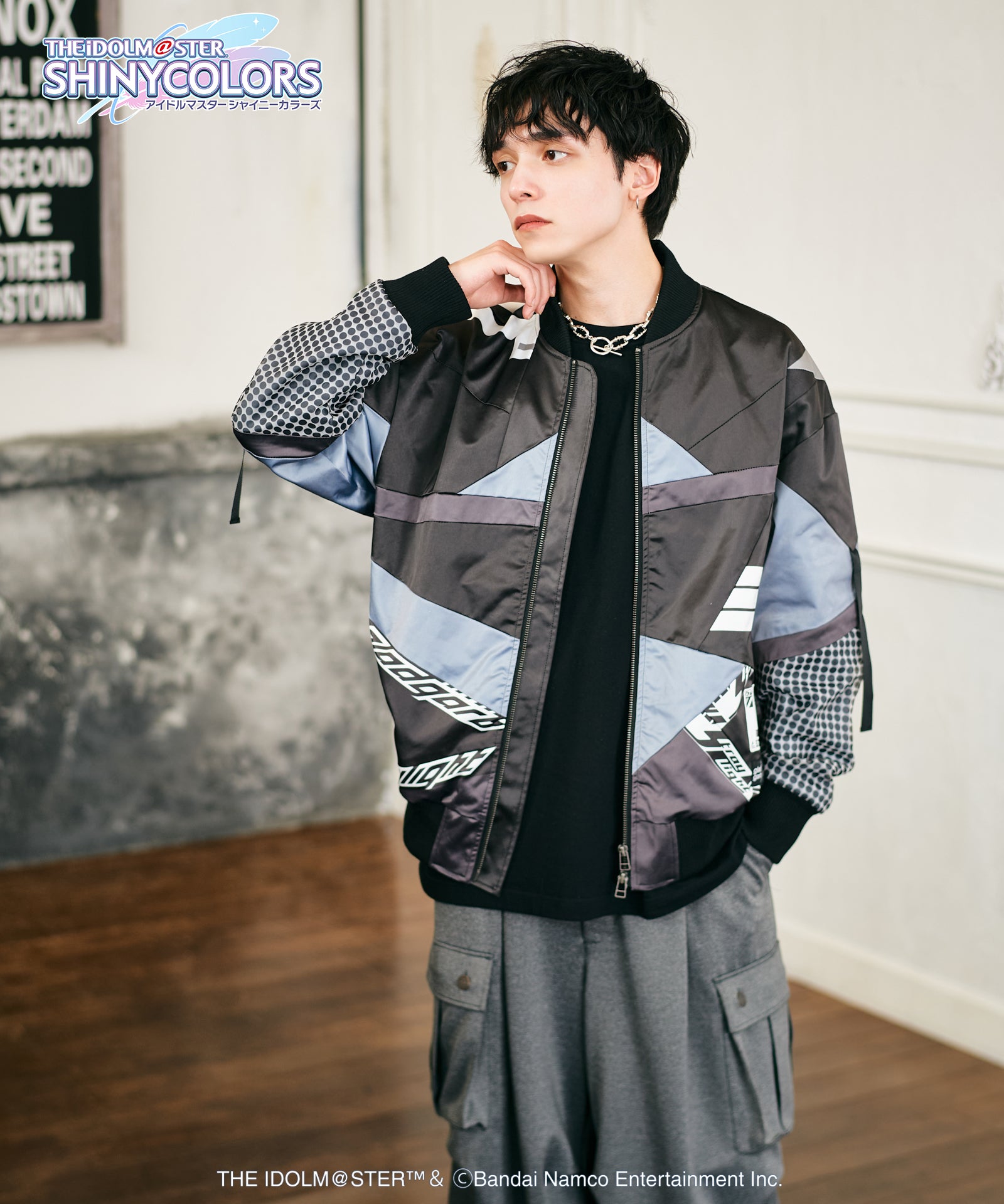 H:175 / C:83 / W:68 / H:88 着用サイズ:L