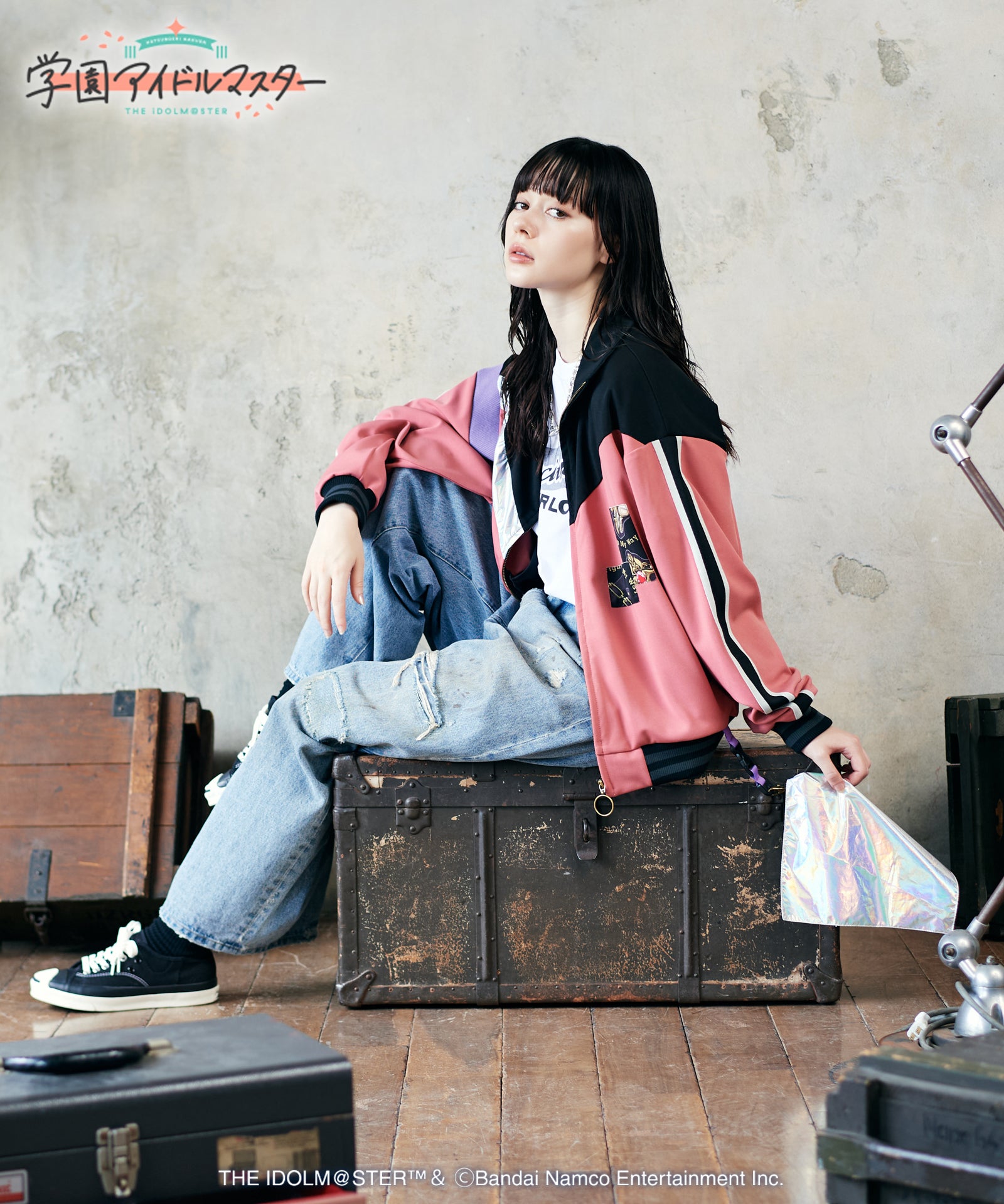 H:166 / C:80 / W:56 / H:86 着用サイズ:L