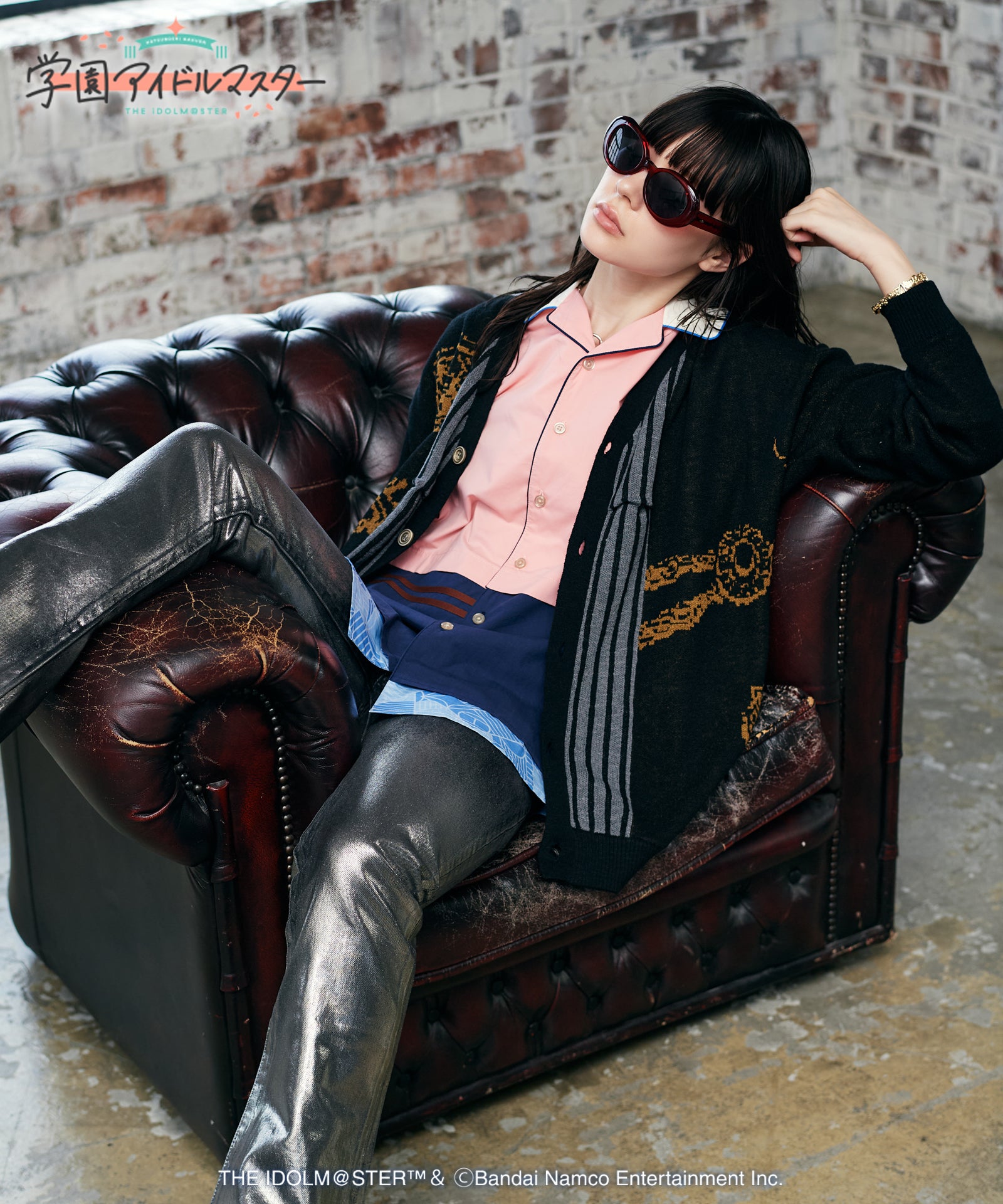 H:166 / C:80 / W:56 / H:86 着用サイズ:M