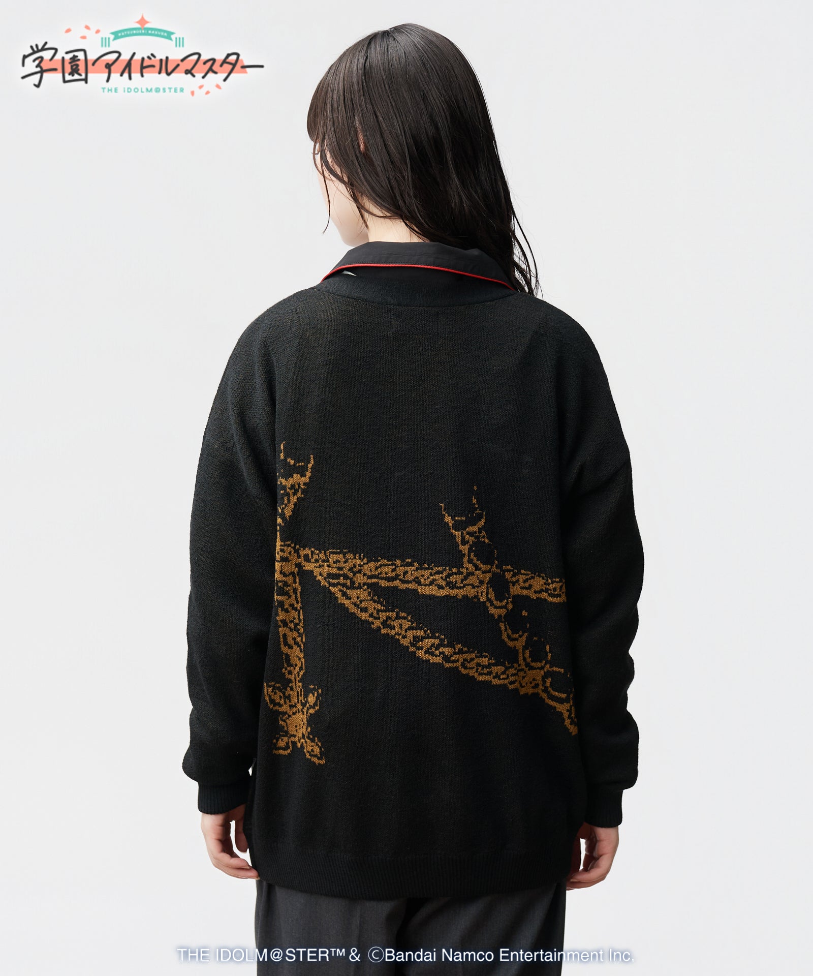 H:166 / C:80 / W:56 / H:86 着用サイズ:L