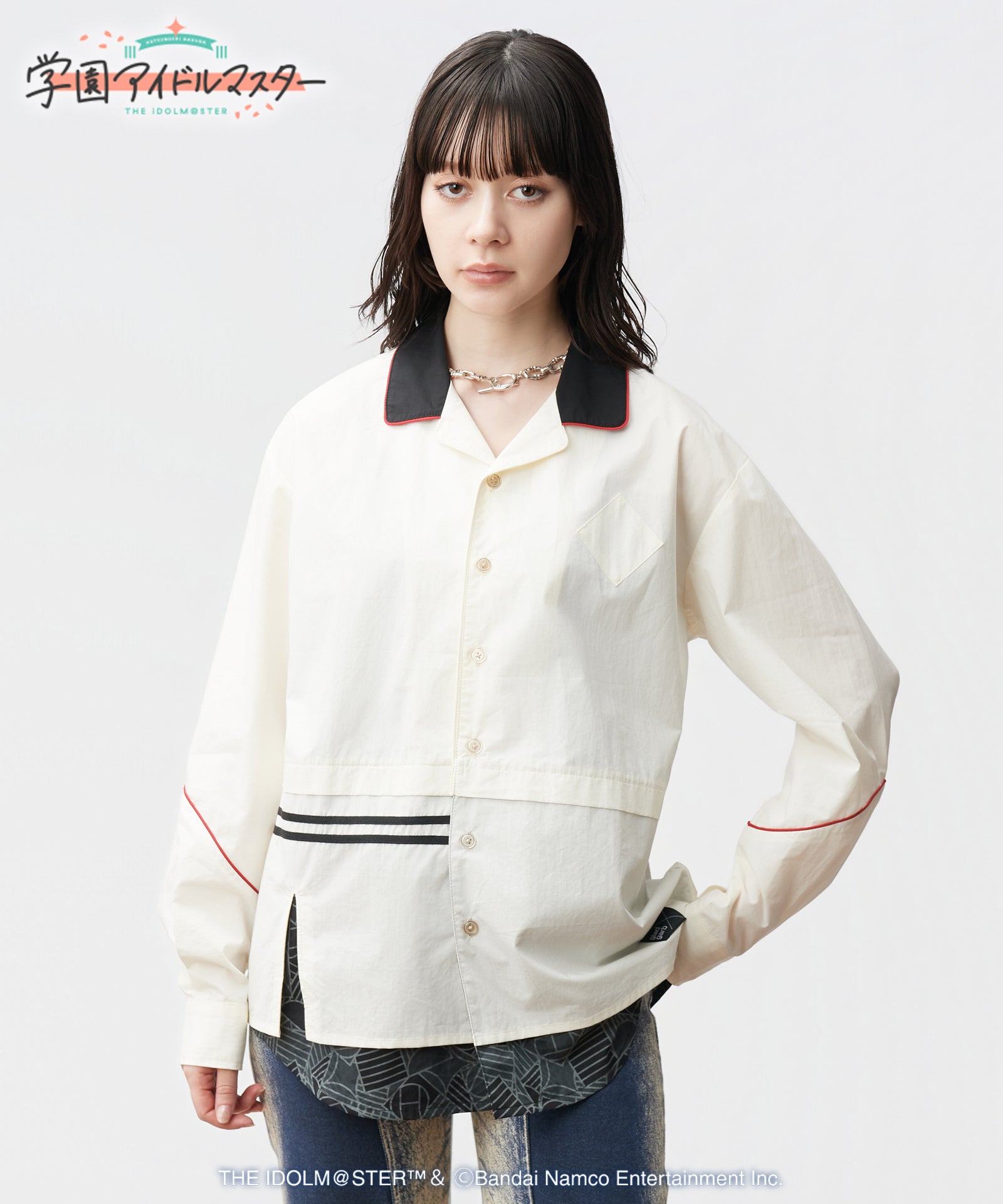 H:166 / C:80 / W:56 / H:86 着用サイズ:M