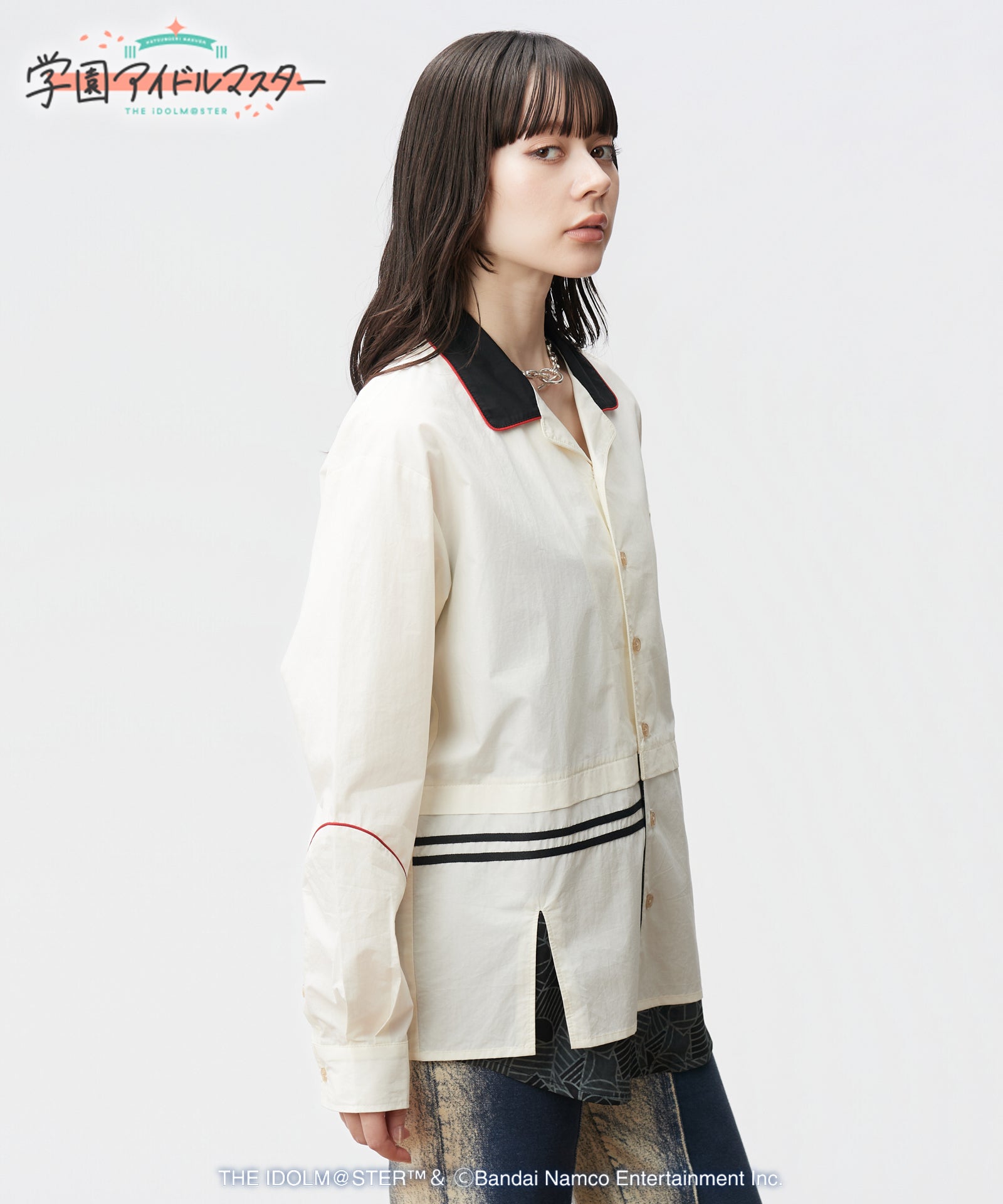 H:166 / C:80 / W:56 / H:86 着用サイズ:M