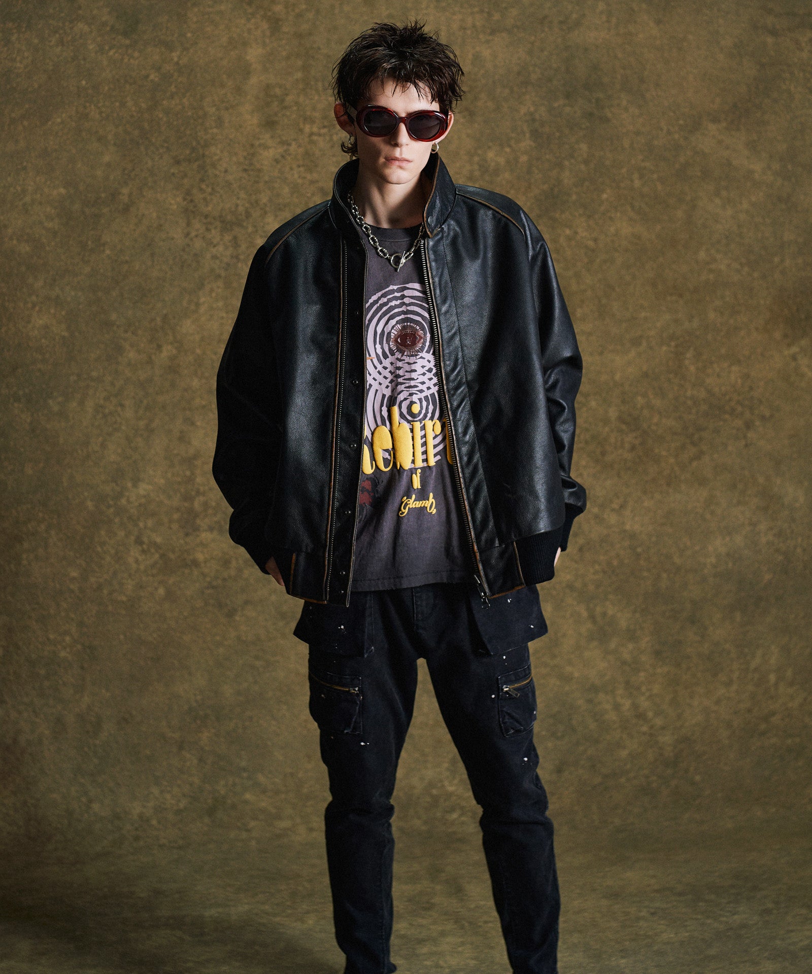 H:175 / C:82 / W:64 / H:83 着用サイズ:L