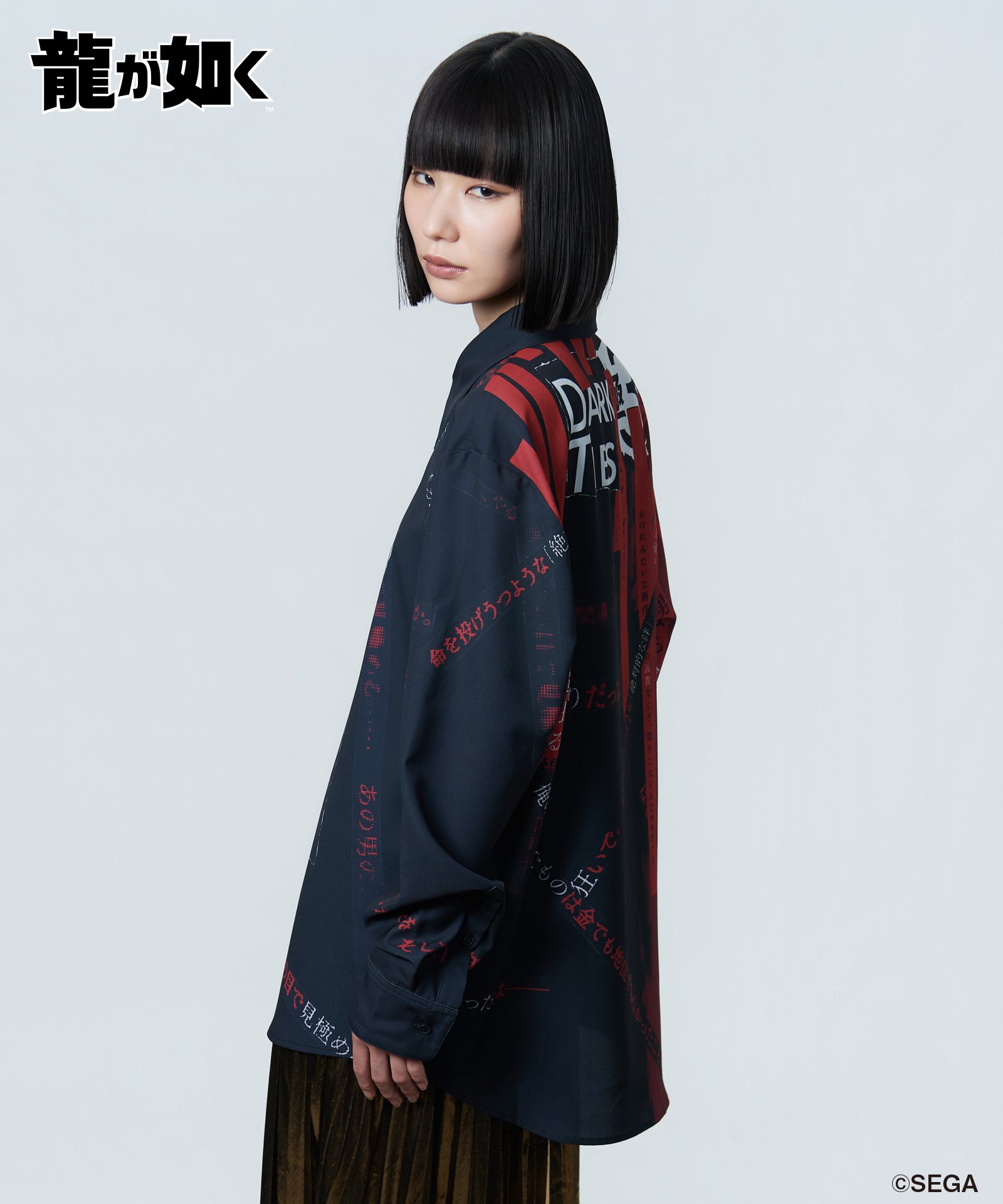 H:170 / C:77 / W:57 / H:81 着用サイズ:L