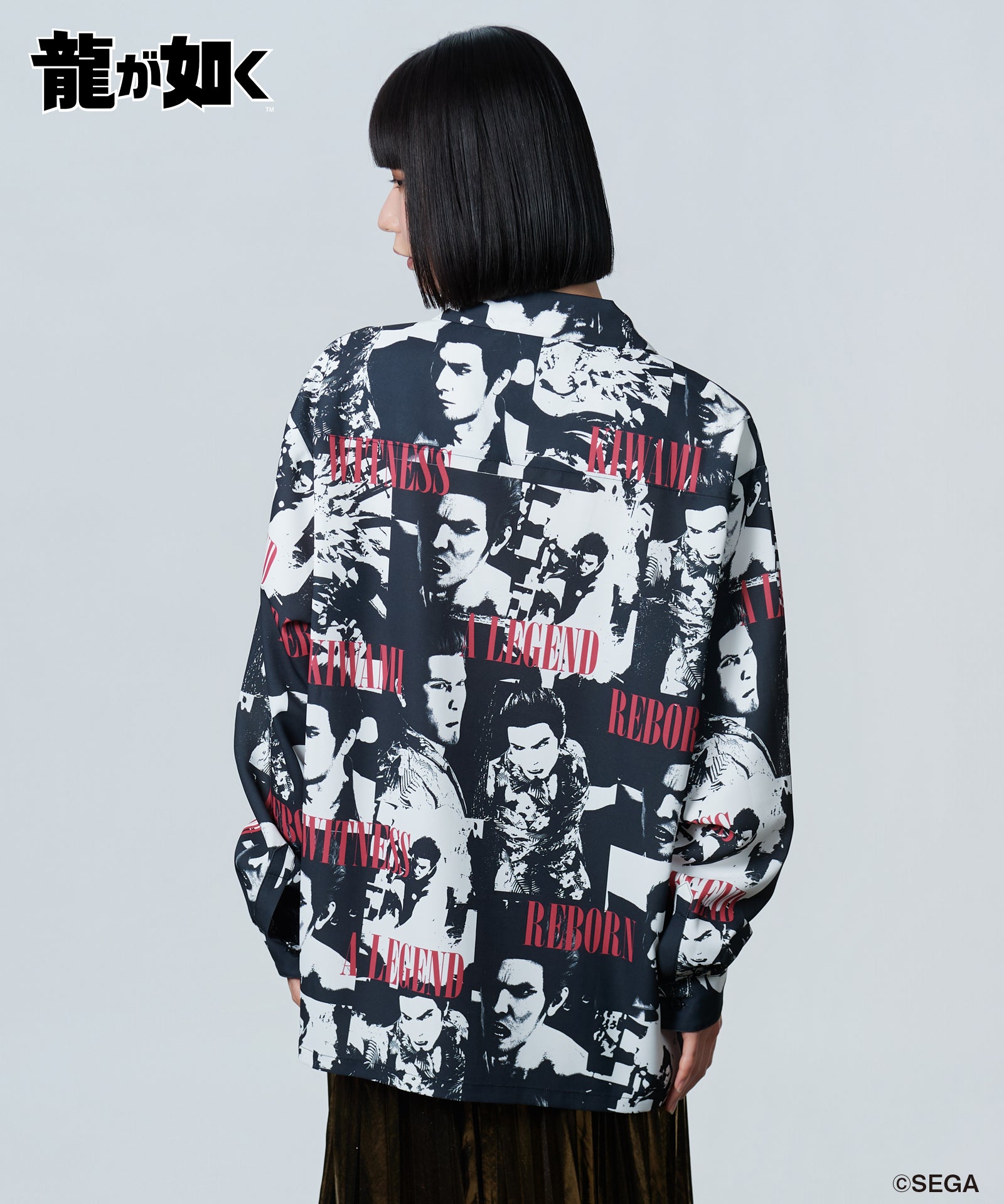 H:170 / C:77 / W:57 / H:81 着用サイズ:L