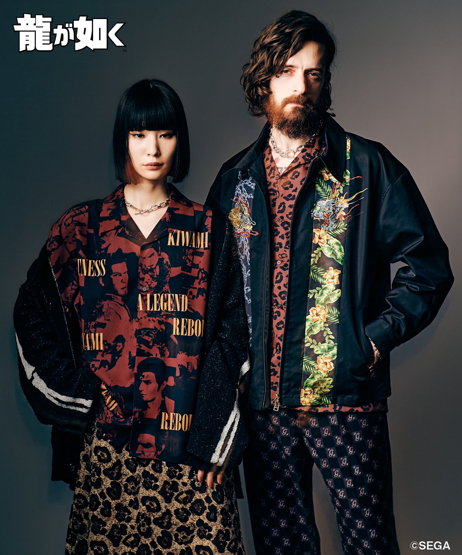 H:170 / C:77 / W:57 / H:81 着用サイズ:L