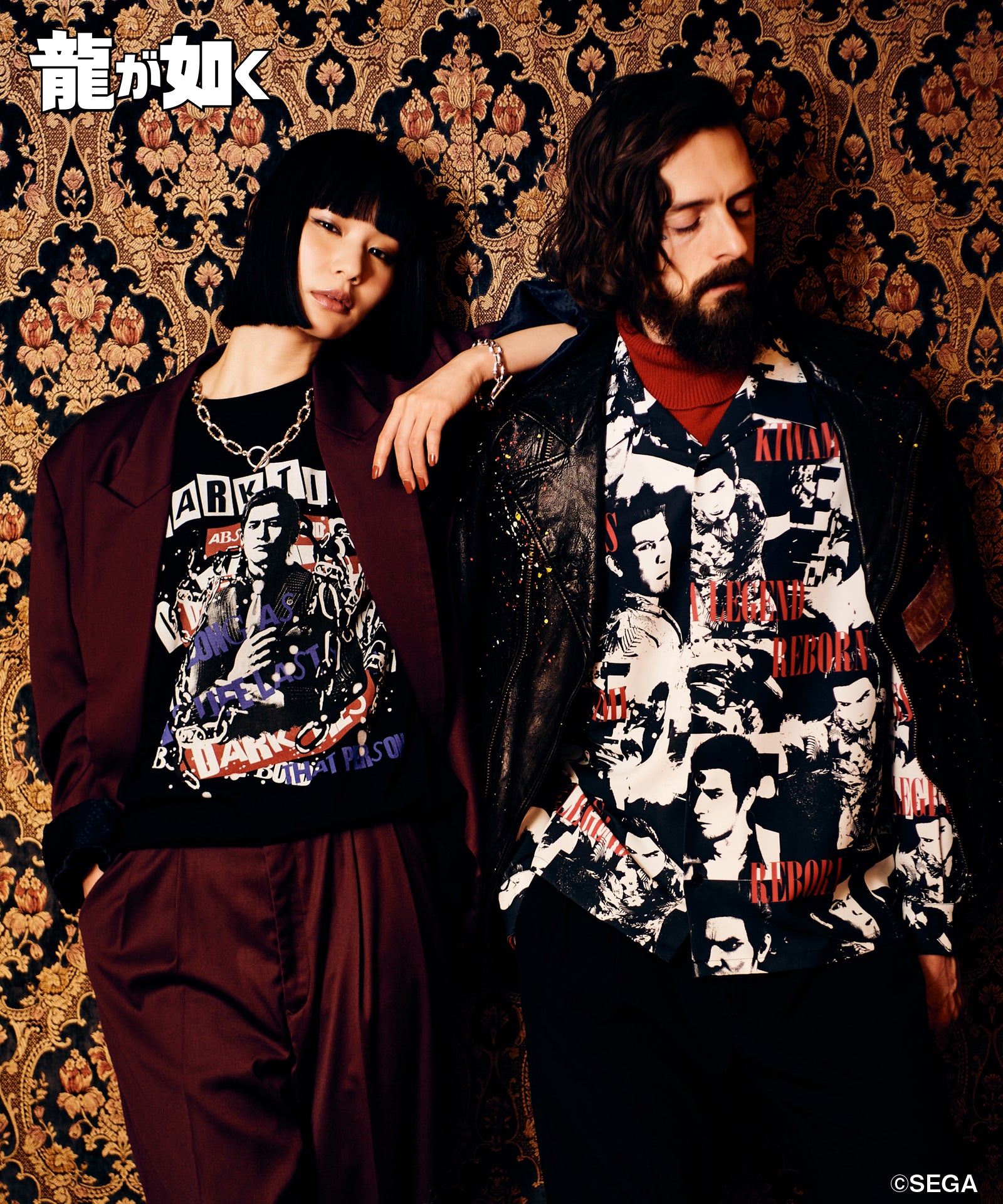 H:170 / C:77 / W:57 / H:81 着用サイズ:L