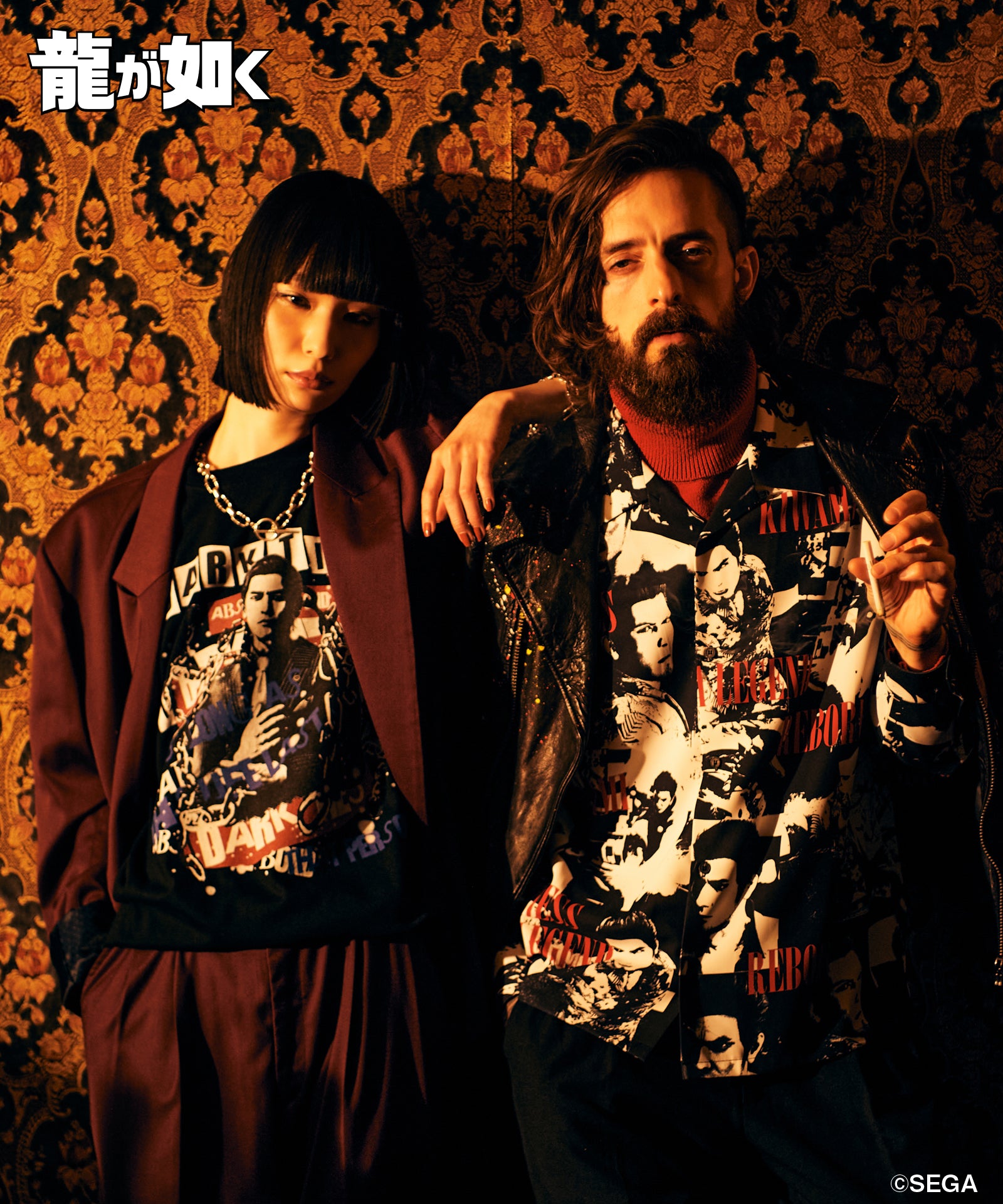 H:170 / C:77 / W:57 / H:81 着用サイズ:L