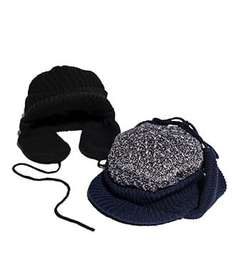 GB0322/CP01 : Knit Flight Cap