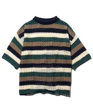 Openwork Border Knit