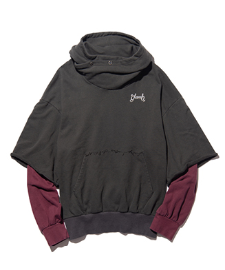 GB0423/CS04 : Multi Layered Hoodie