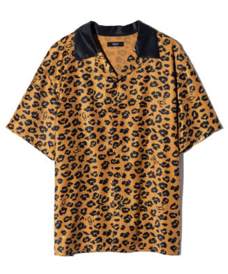 GB0124/SH01 : Leopard Bowling Shirts