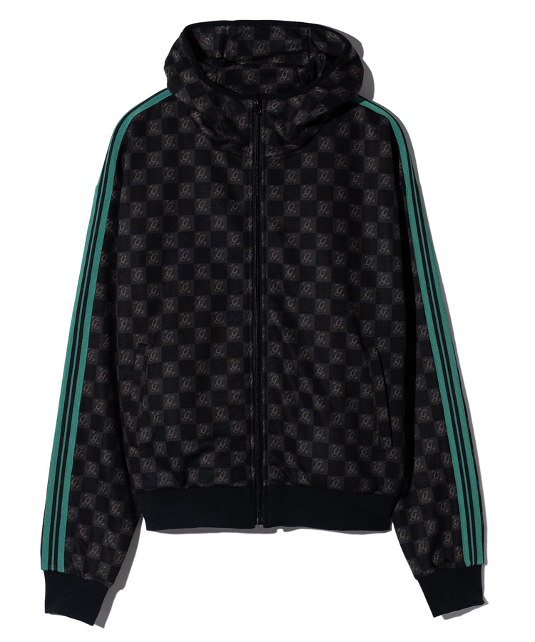 Monogram Hooded Jersey