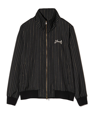 GB0225/JKT01 : Sparkle Stripe Track Jacket