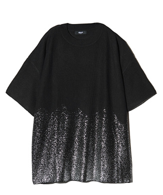 GB0225/KNT01 : Glitter Short Sleeves Knit