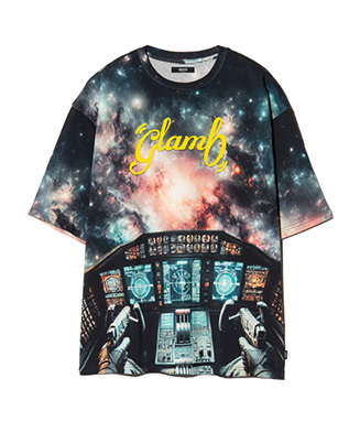 GB0225/CS01 : Cosmic Print T-Shirt