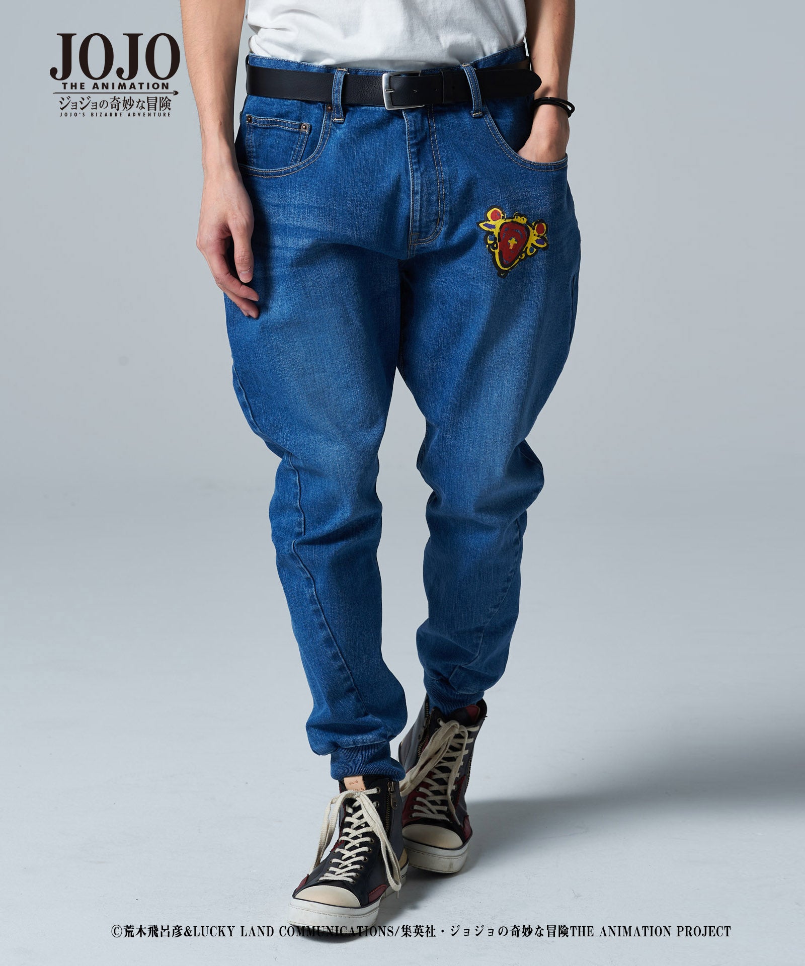 GB0121/JJ05 : Red Stone jogger denim / レッドストーンジョガー