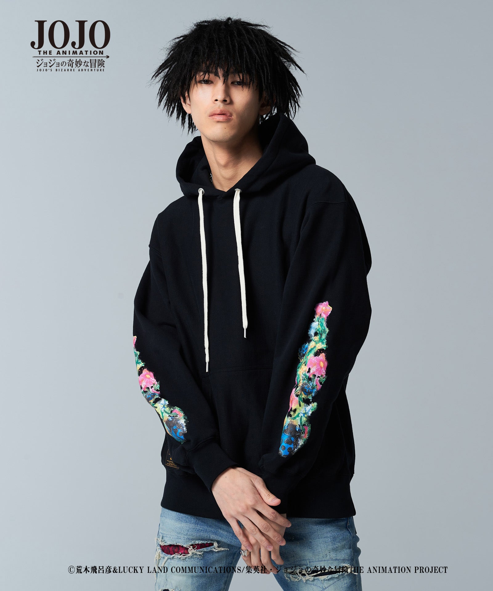 GB0121/JJ11 : Giorno Giovanna's stand hoodie / ジョルノ