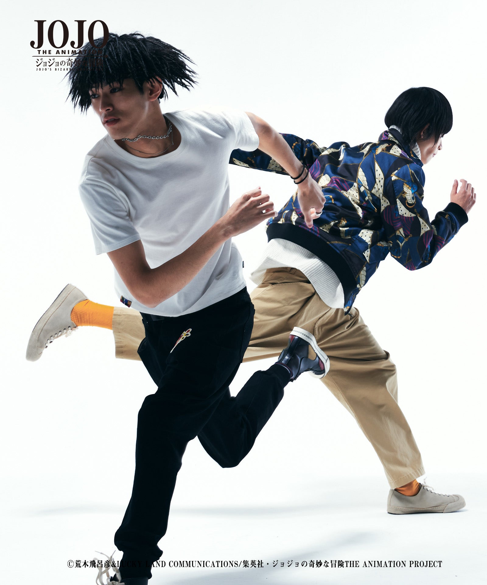 売り切り！ジョジョxglambコラボ　ジャケット　ブチャラティ　ブラック 売り切り！ジョジョxglambコラボ ジャケット ブチャラティ