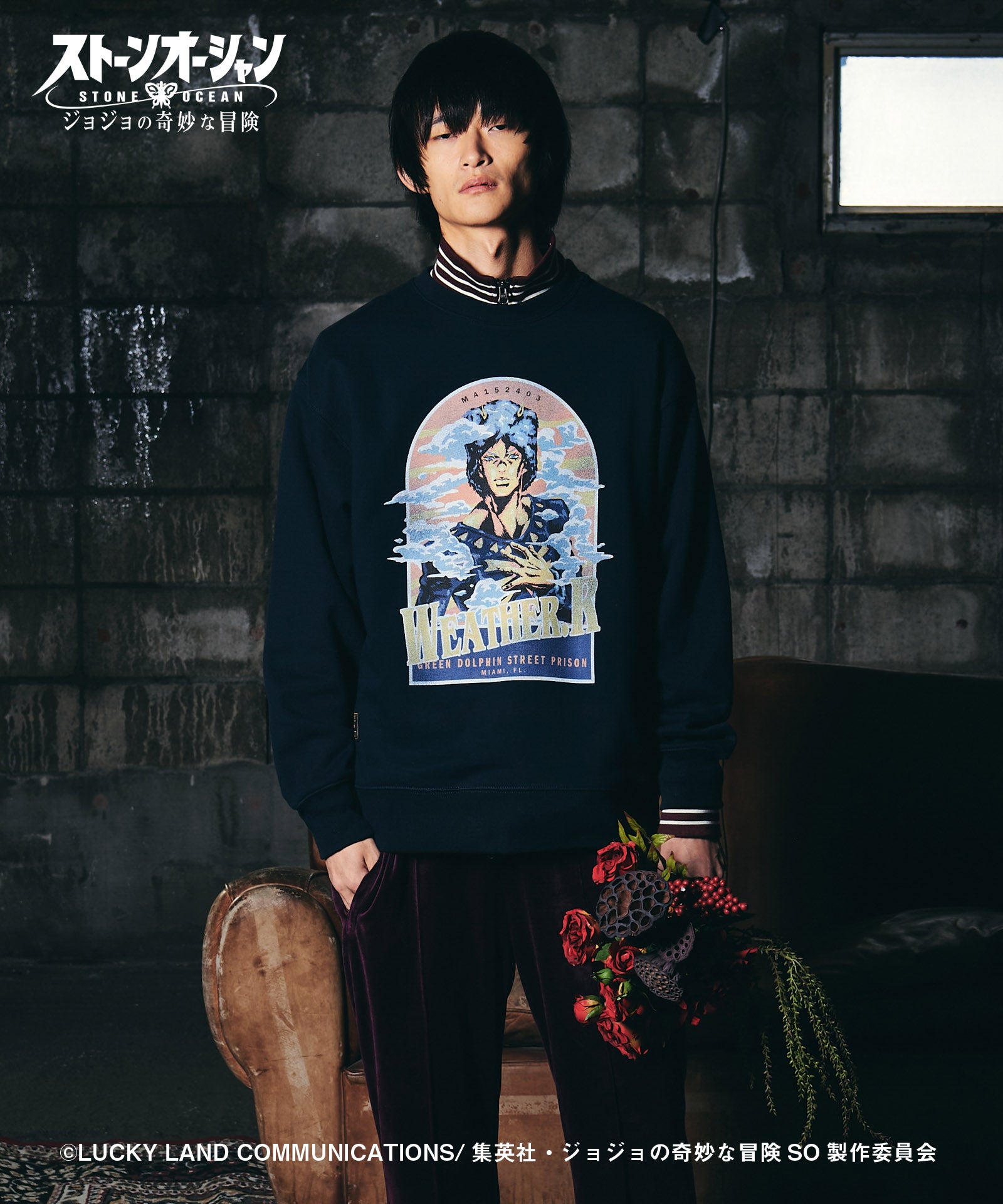 GB0122/JJ05 : Weather R. Sweat / ウェザー・Rスウェット – glamb