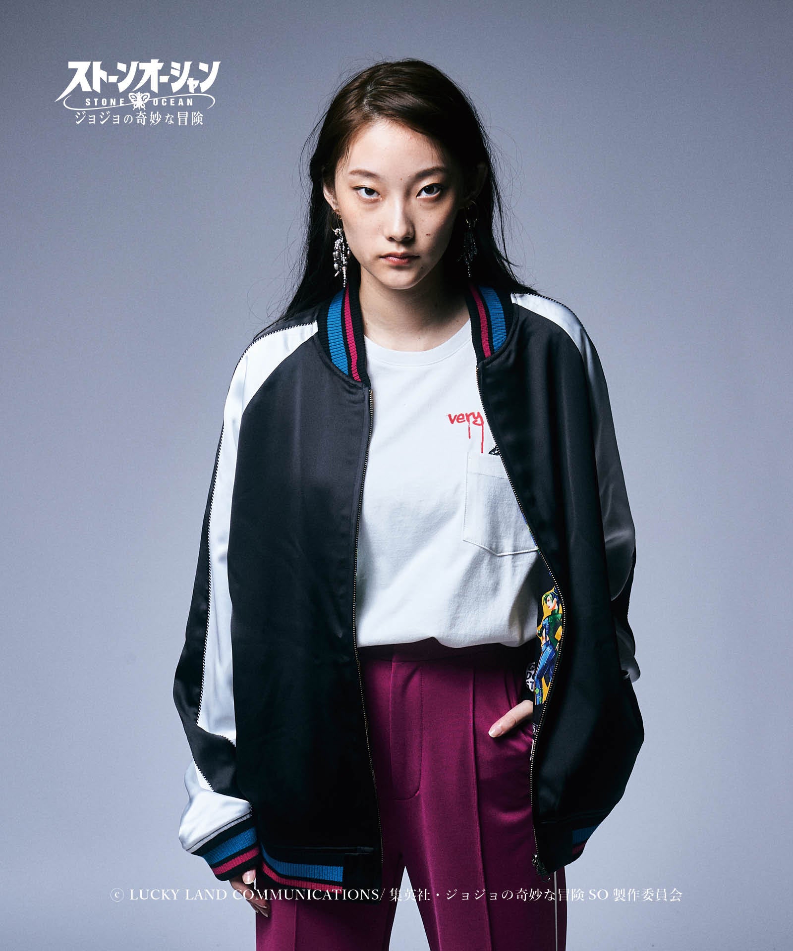 GB0422/JJ02 : Jolyne Ska Jumper / 徐倫スカジャンパー – glamb