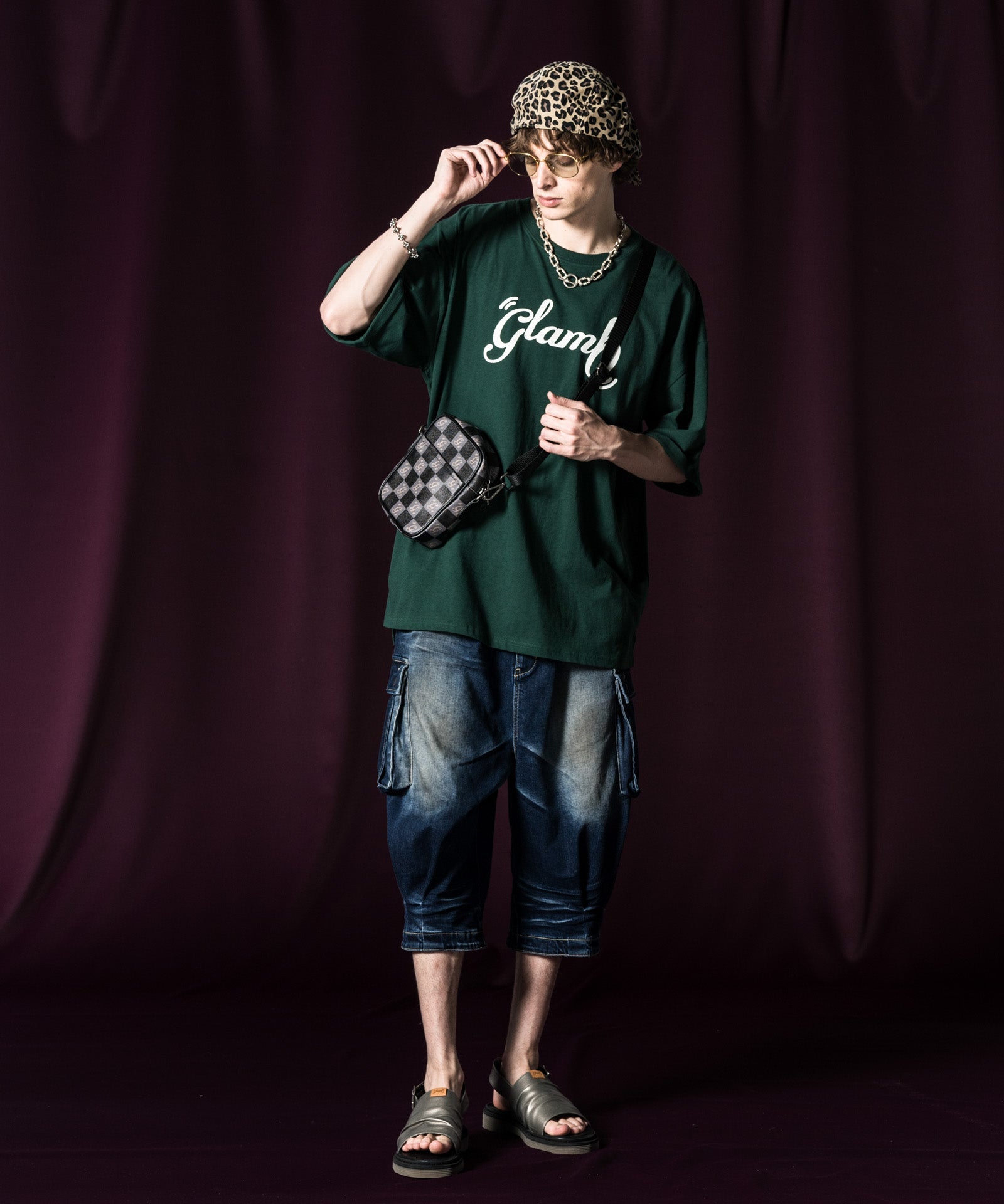GB0124/CS18 : Spin Logo T-shirts / スピンロゴTシャツ | glamb