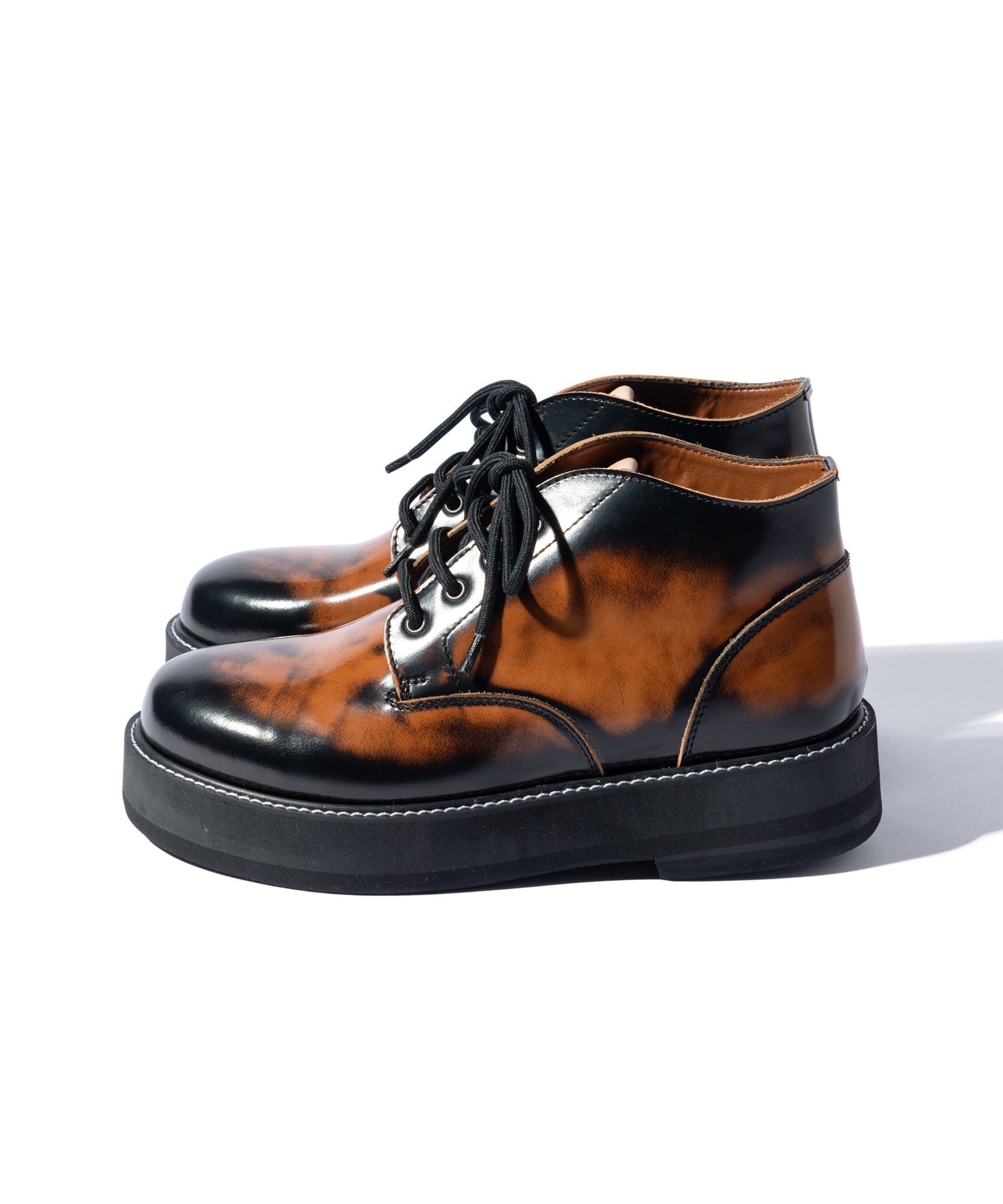 GB0125/AC01 : Four Holes Chukka Boots / フォーホールチャッカブーツ