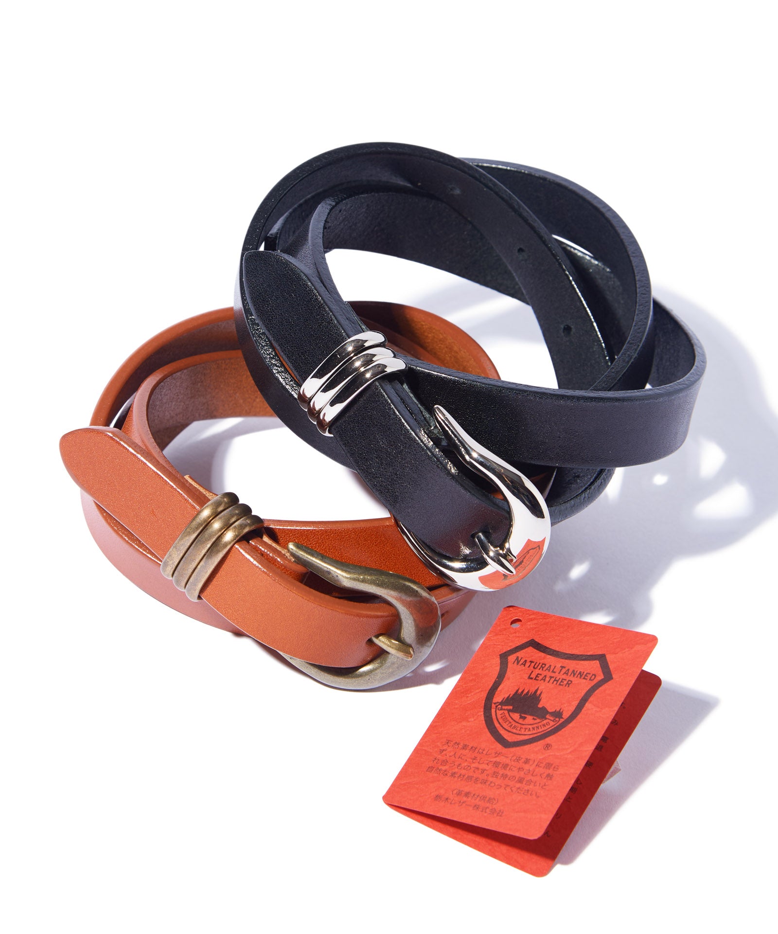 GB0125/AC06 : Round Buckle Belt / ラウンドバックルベルト | glamb