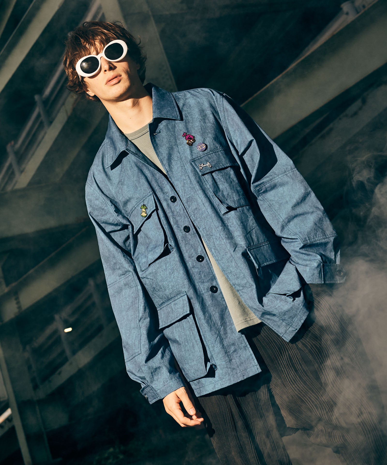 GB0125/AC09 : GB Pins Set / ジーピーピンズセット | glamb Online