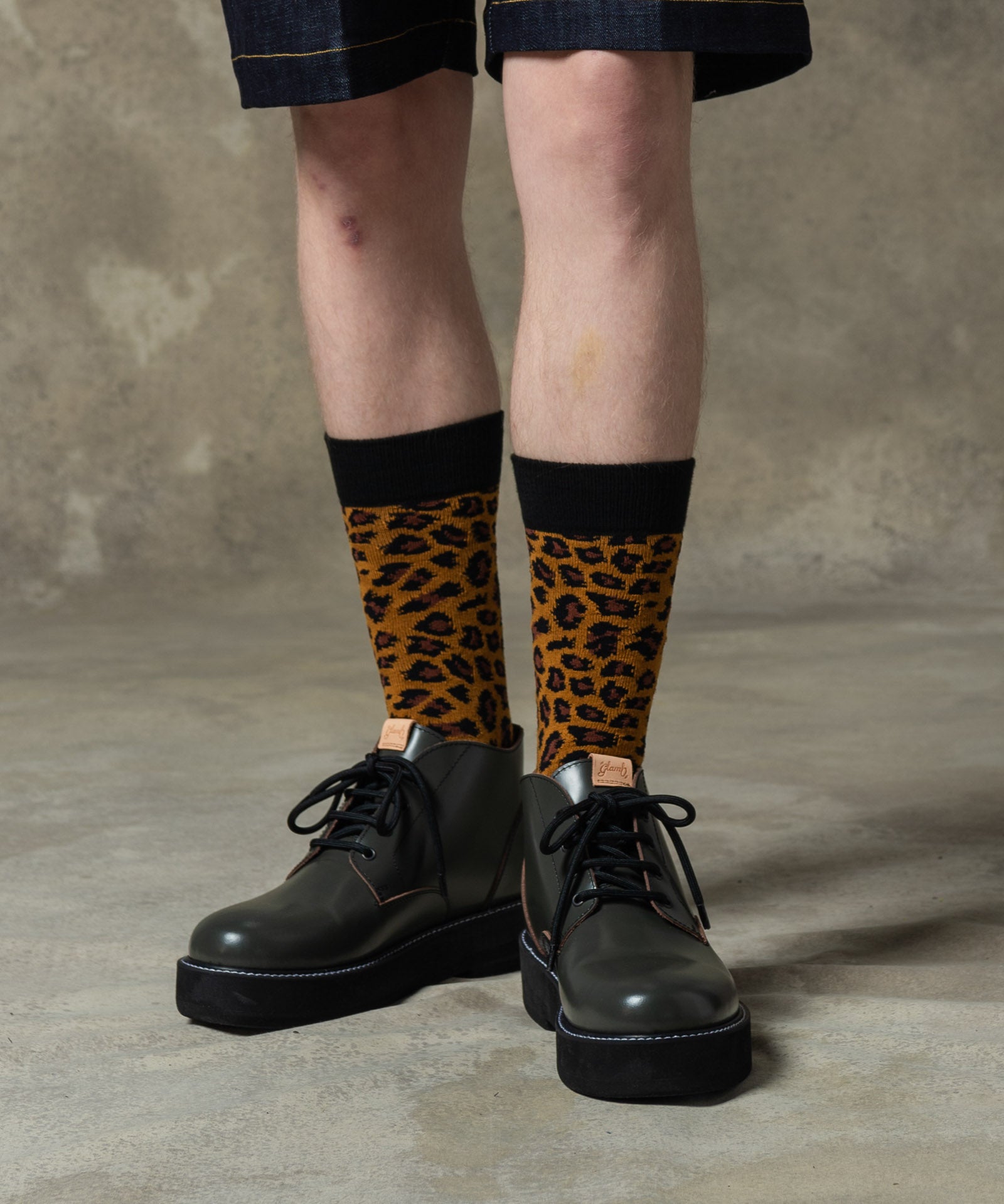 GB0125/AC11: Leopard Socks Set / Leopard Socks Set | glamb Online