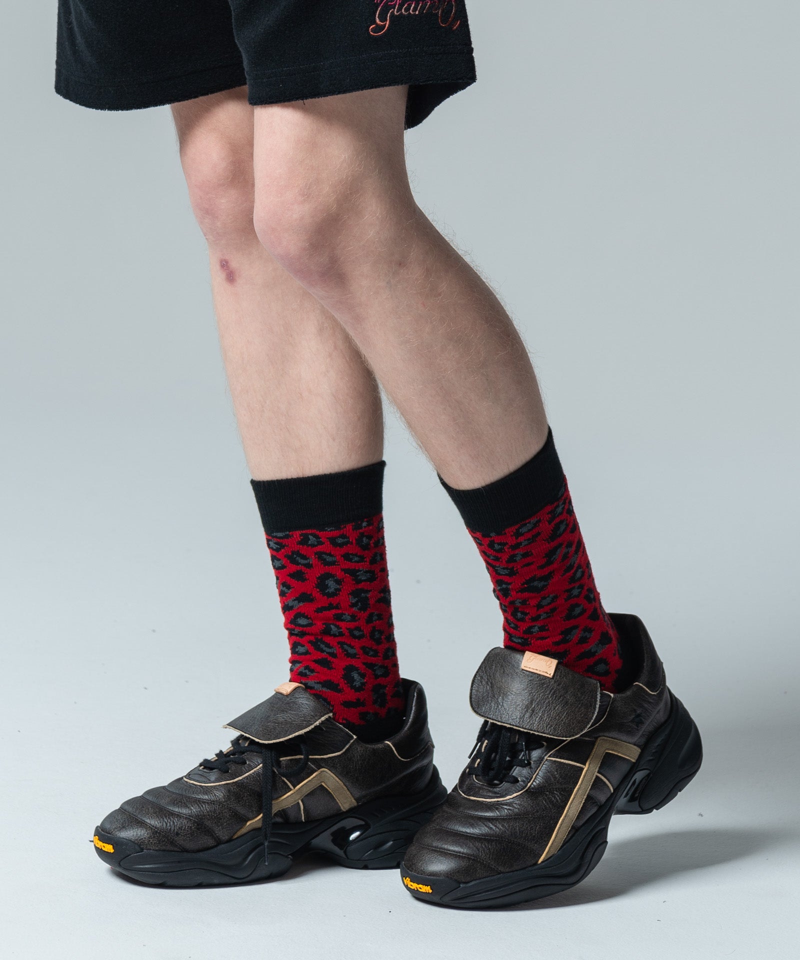GB0125/AC11: Leopard Socks Set / Leopard Socks Set | glamb Online