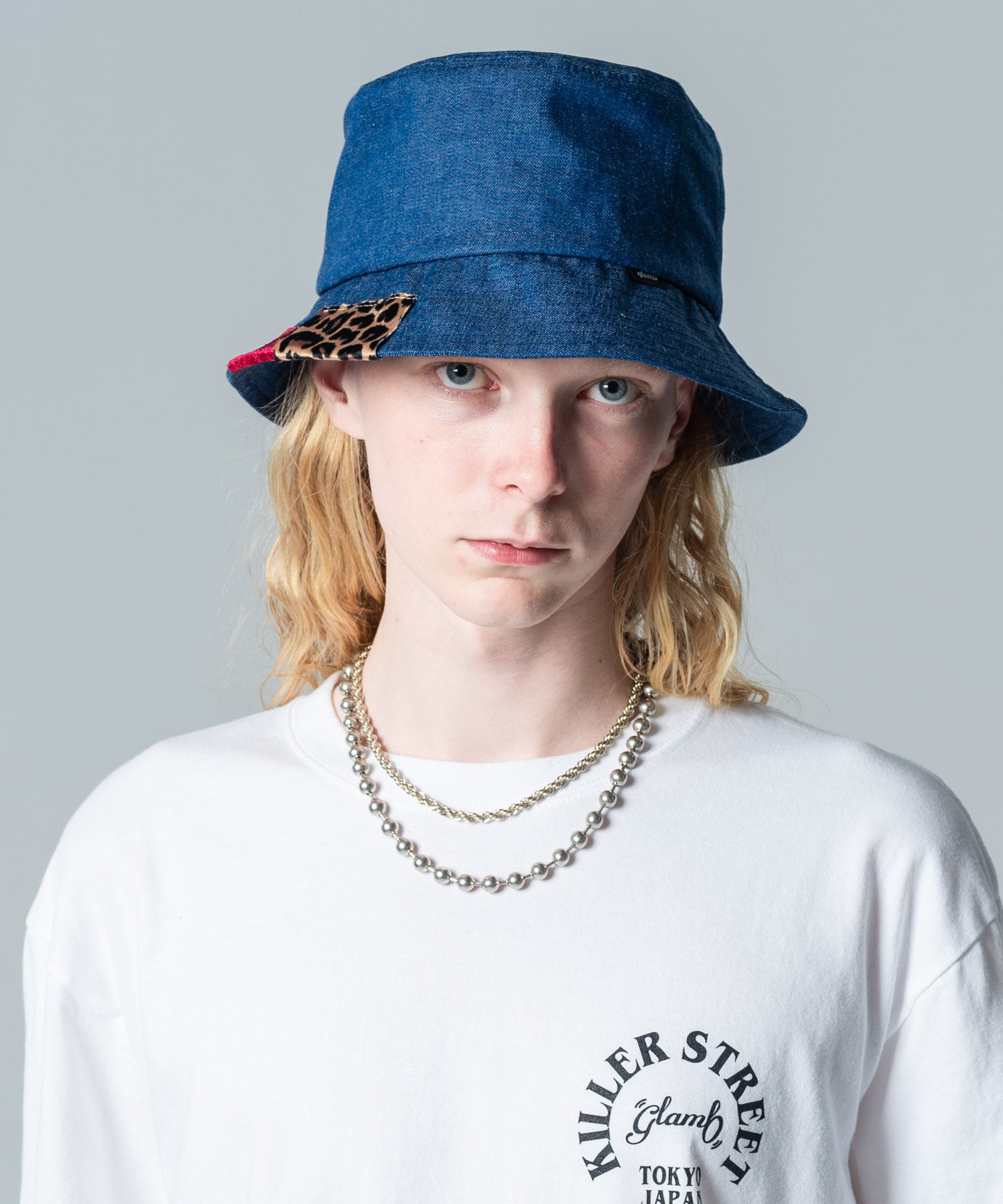 GB0125/CP05 : Patchwork Bucket Hat / パッチワークバケットハット