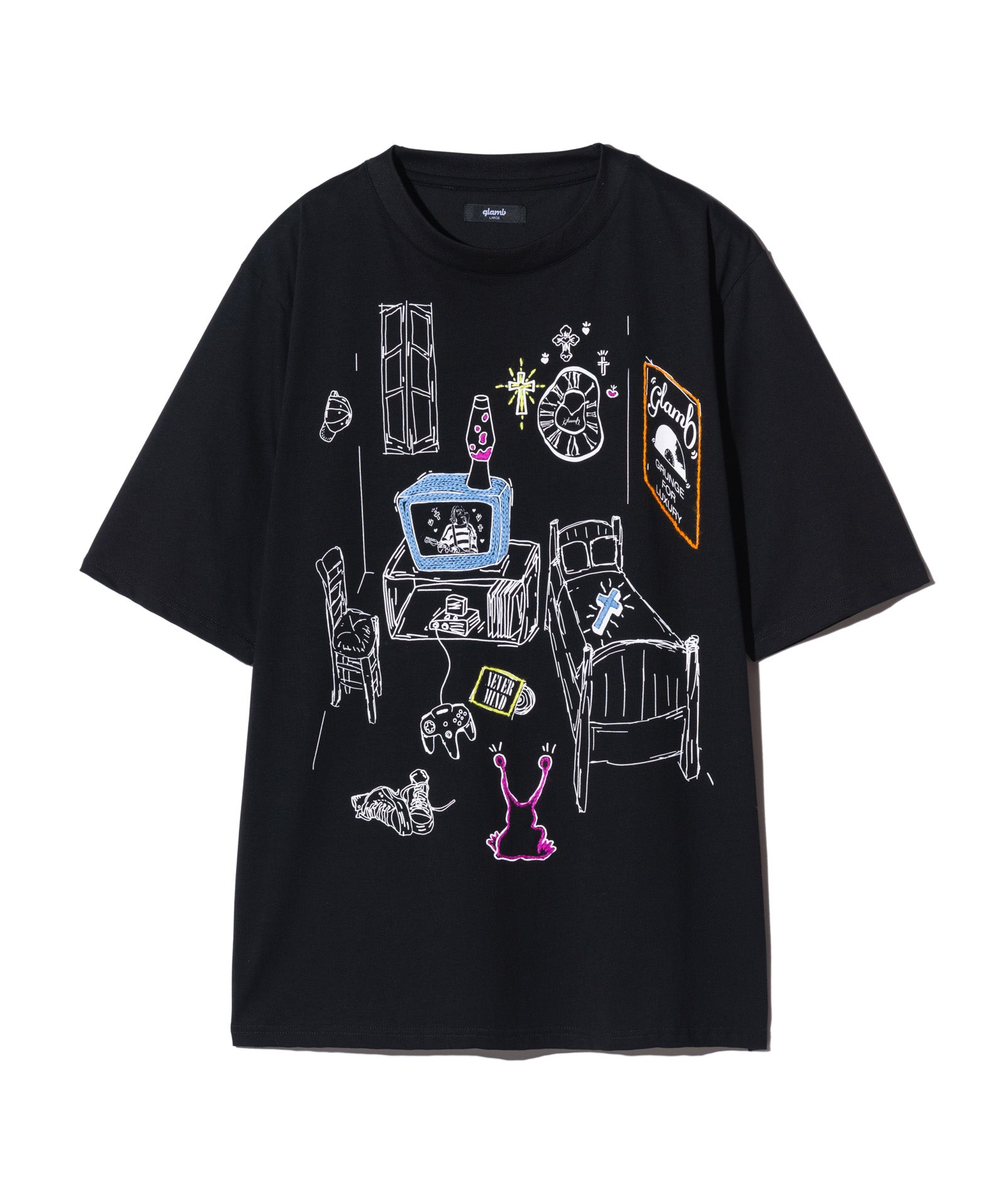 GB0125/CS08 : Grunge Room T-Shirt / グランジルームTシャツ – glamb