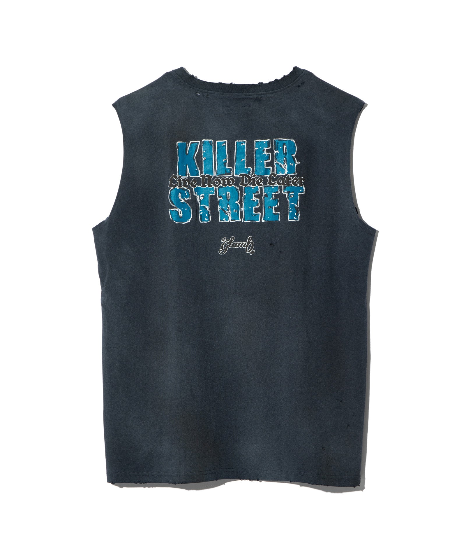 GB0125/CS12 : Grunge Sleeveless T-Shirt / グランジスリーブレスT
