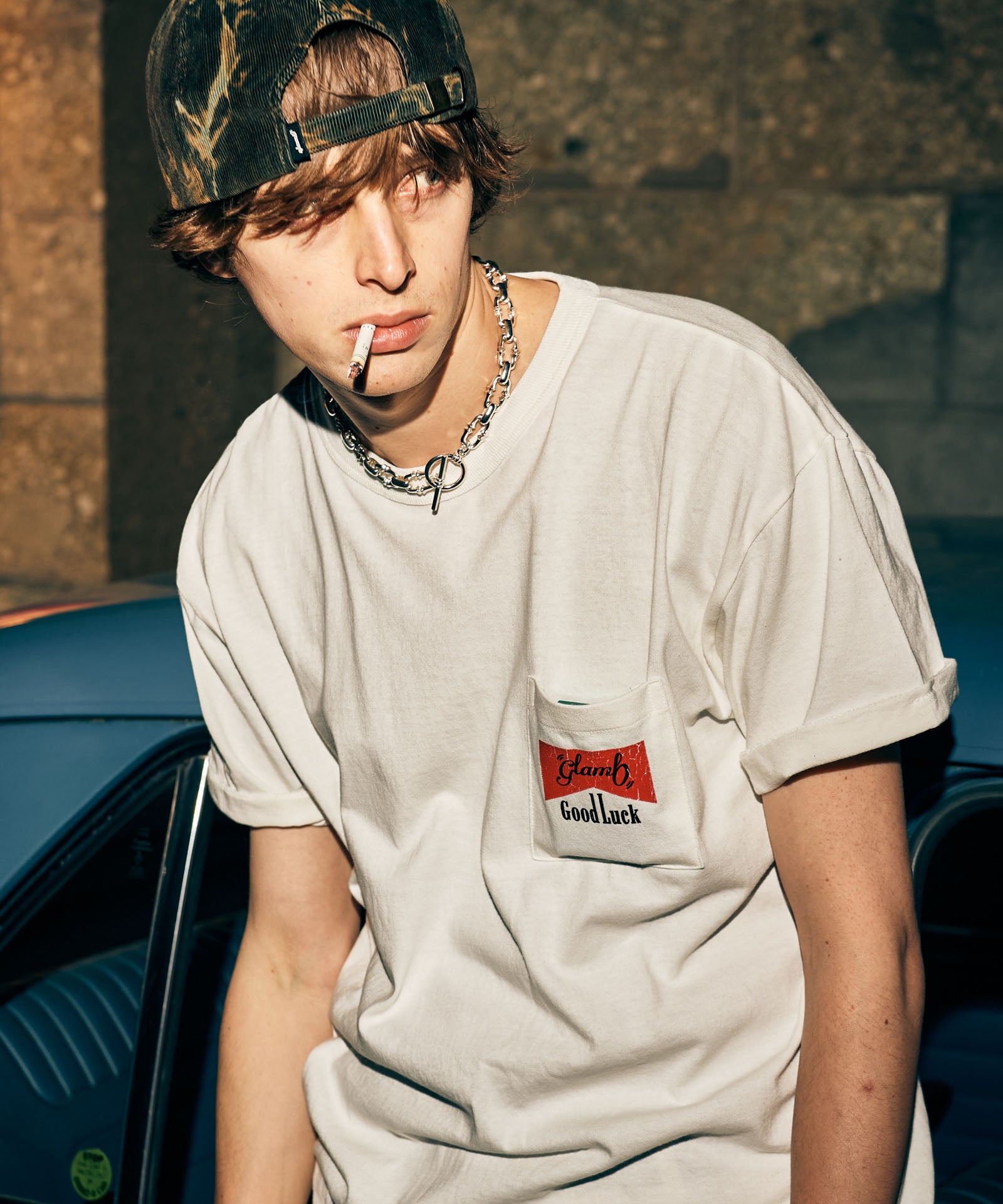 GB0125/CS15 : Good Luck T-Shirt / グッドラックTシャツ