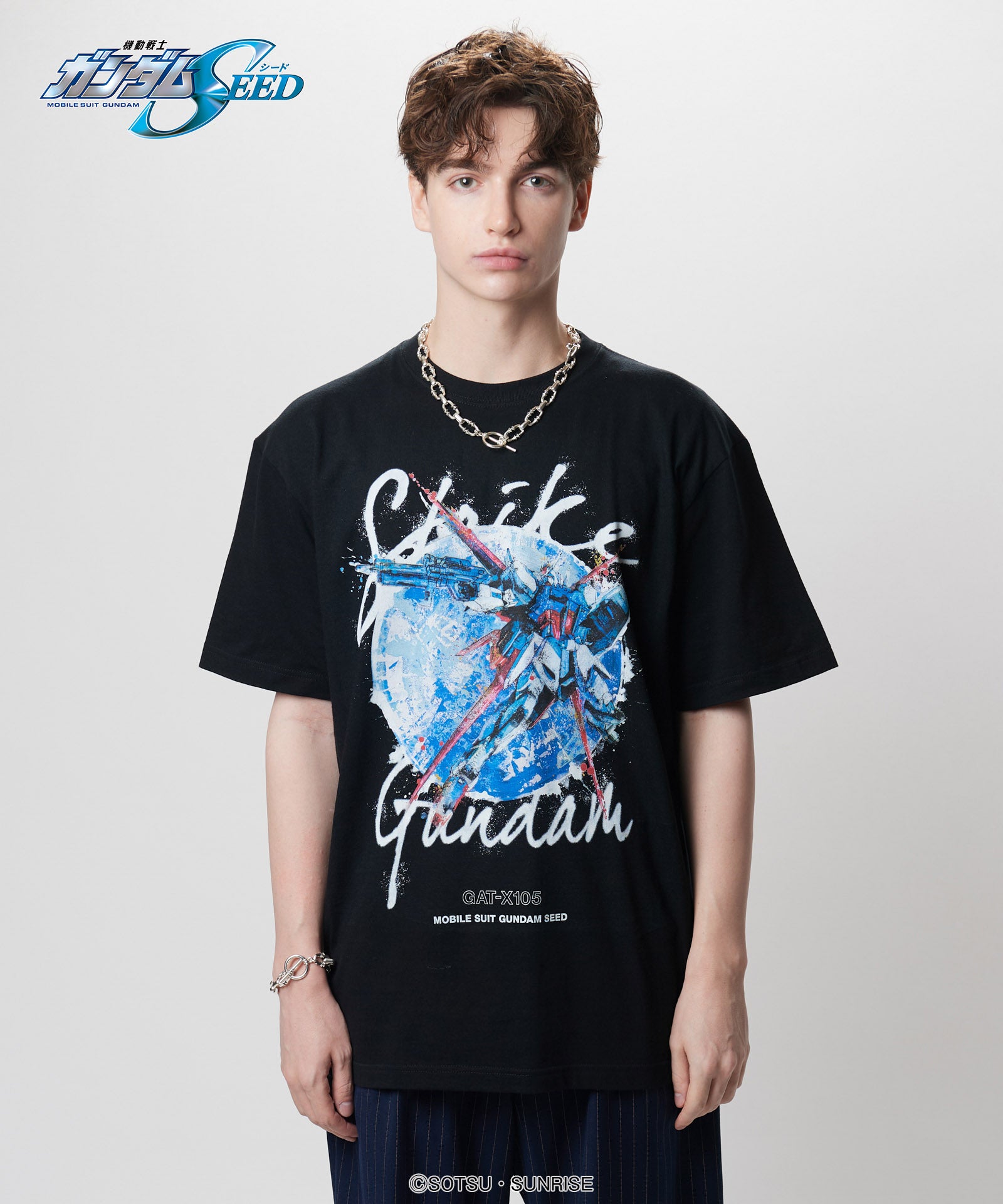 GB0125/GS02 : Strike Gundam T-Shirt / ストライクガンダムTシャツ